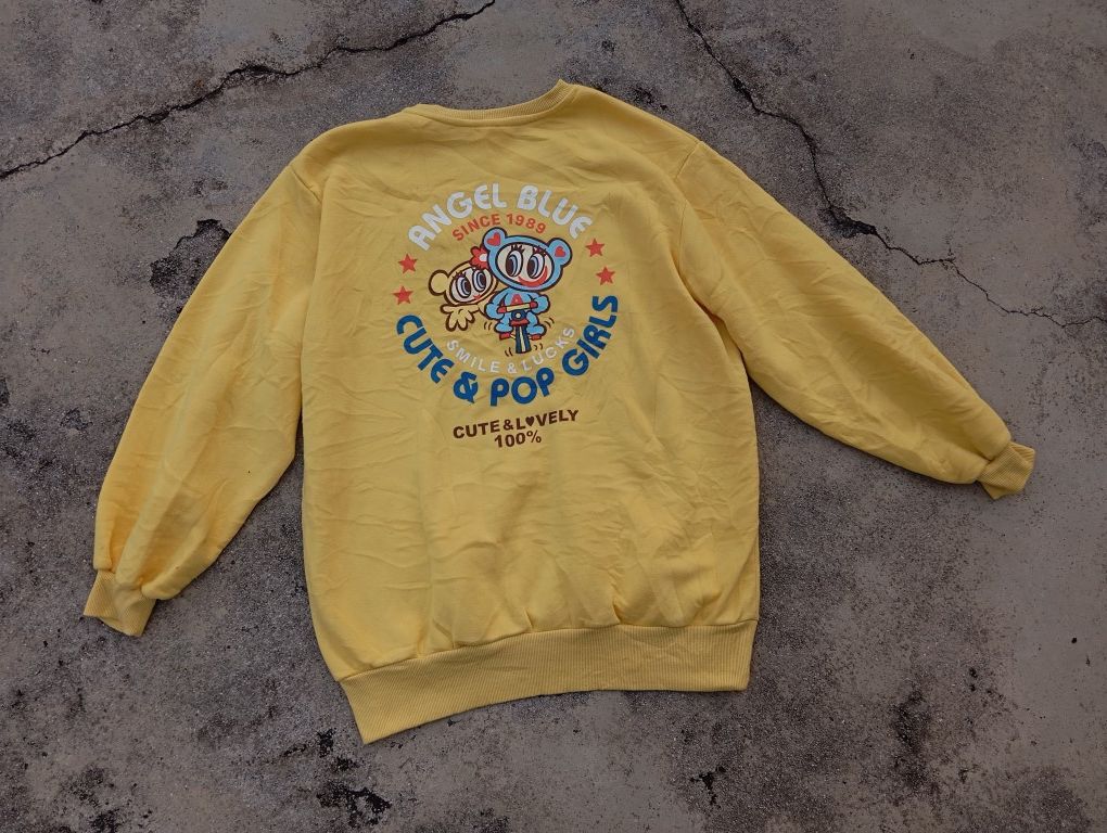 Angel Blue Angel Blue 🩵 Sweater Harajuku Kawaii 🎌 Size L / US 10 / IT 46 - 4 Thumbnail