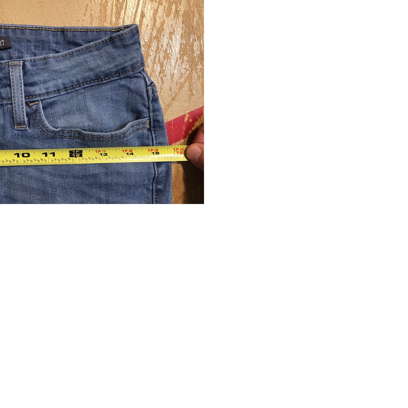 Levi's Levi's Light Blue Denim Womens Short 5-Pocket Zip Fly Slim Fit 8.5 Inseam 26W 4 Size 27" / US 4 / IT 40 - 9 Thumbnail
