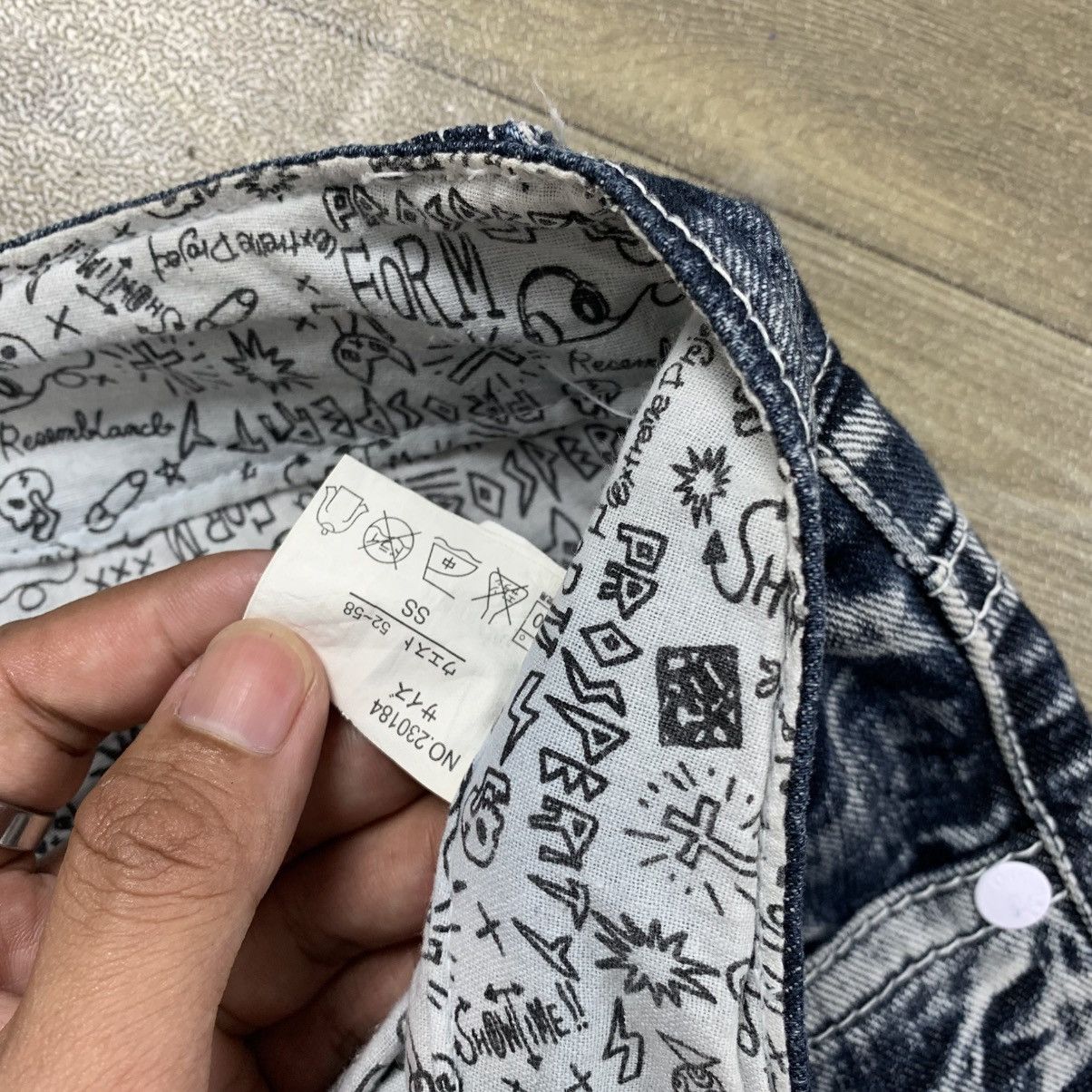 If Six Was Nine × Japanese Brand × Le Grande Bleu (L.G.B.) CRAZY Y2K Original Jeans Distressed Faded Acid Wash Jeans Size US 28 / EU 44 - 7 Thumbnail