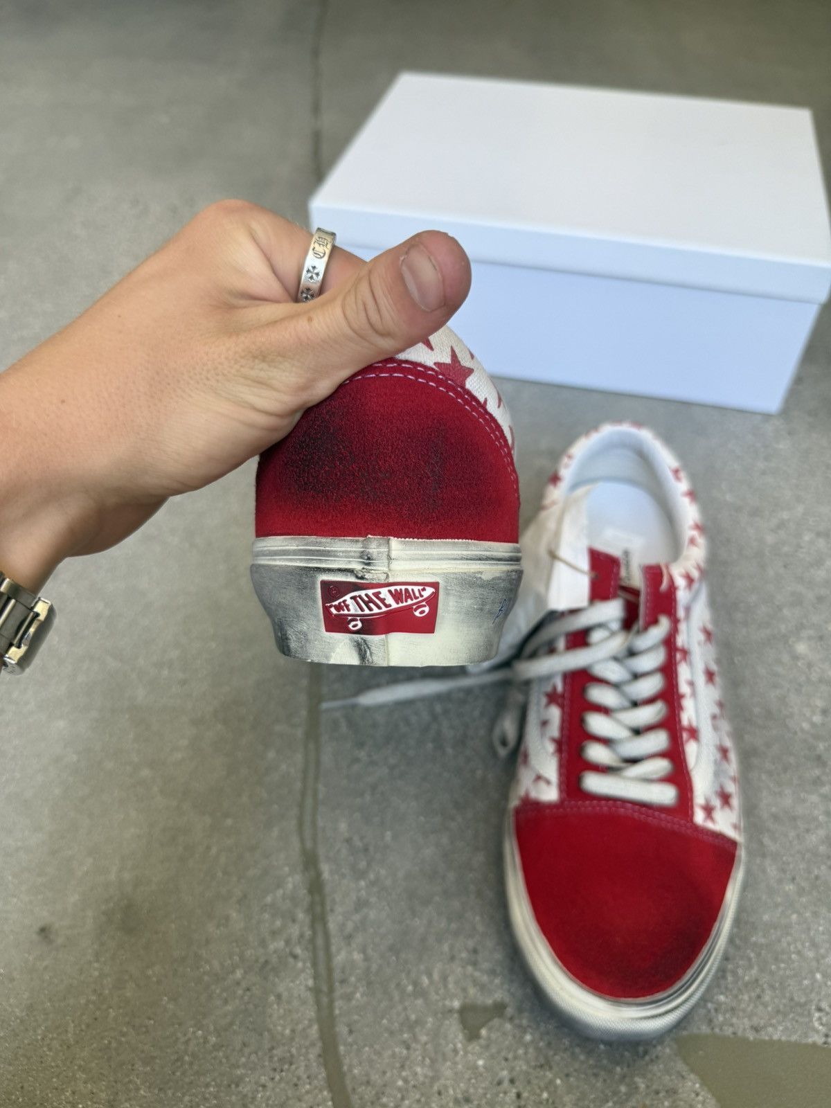 BIANCA CHANDON × Vans VANS BIANCO CHANDON DISTRESSED VANS Size US 12 / EU 45 - 10 Thumbnail