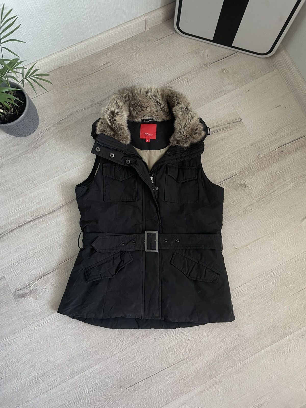 Hysteric Glamour × If Six Was Nine × Vintage Vintage Nylon Multi Pocket Goose Down Vest Fur Coat Y2k Size M / US 6-8 / IT 42-44 - 1 Thumbnail