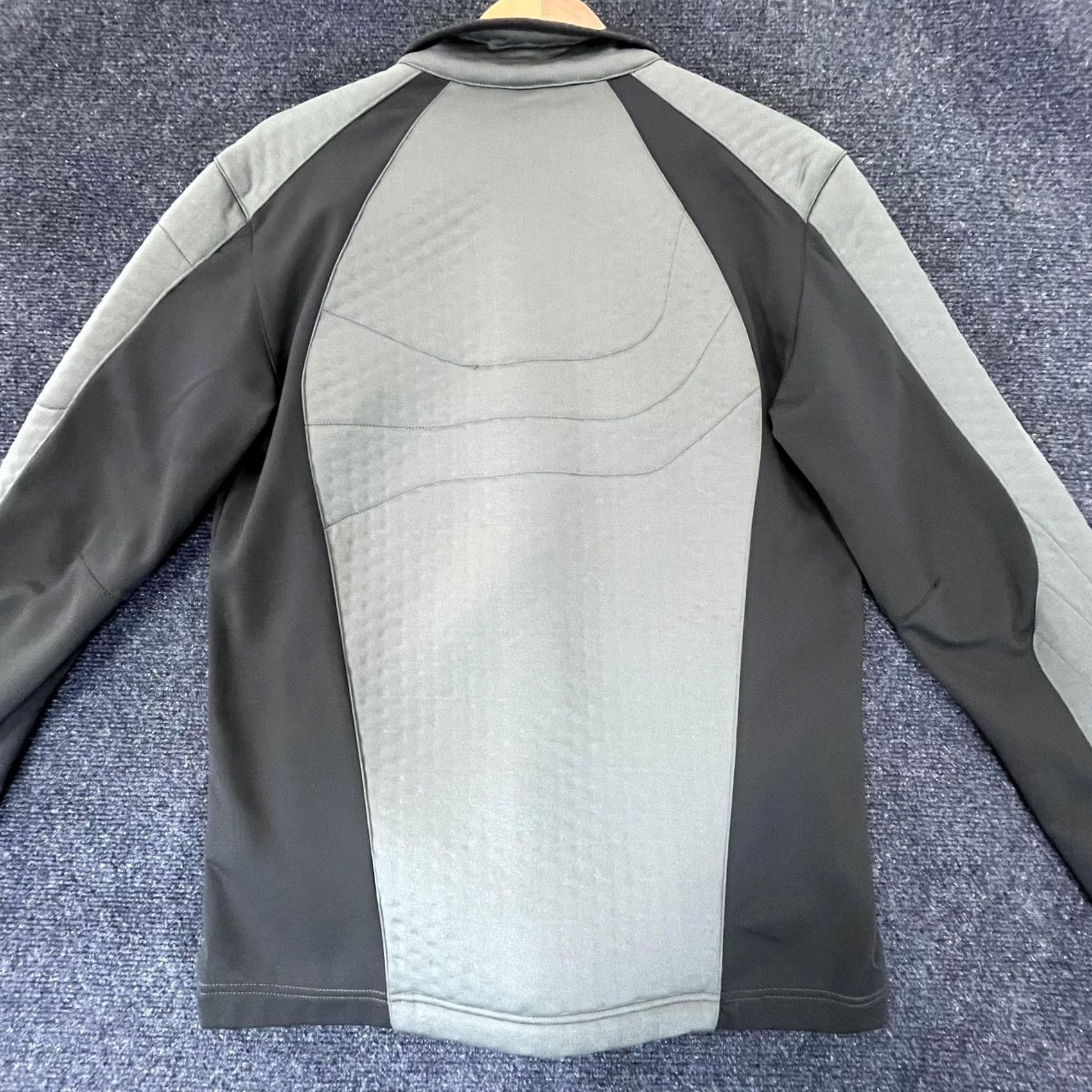Merrell Merrell Jacket Mens M Gray Black Quilted Softshell Full Zip Hiking Outdoor Size US M / EU 48-50 / 2 - 5 Thumbnail