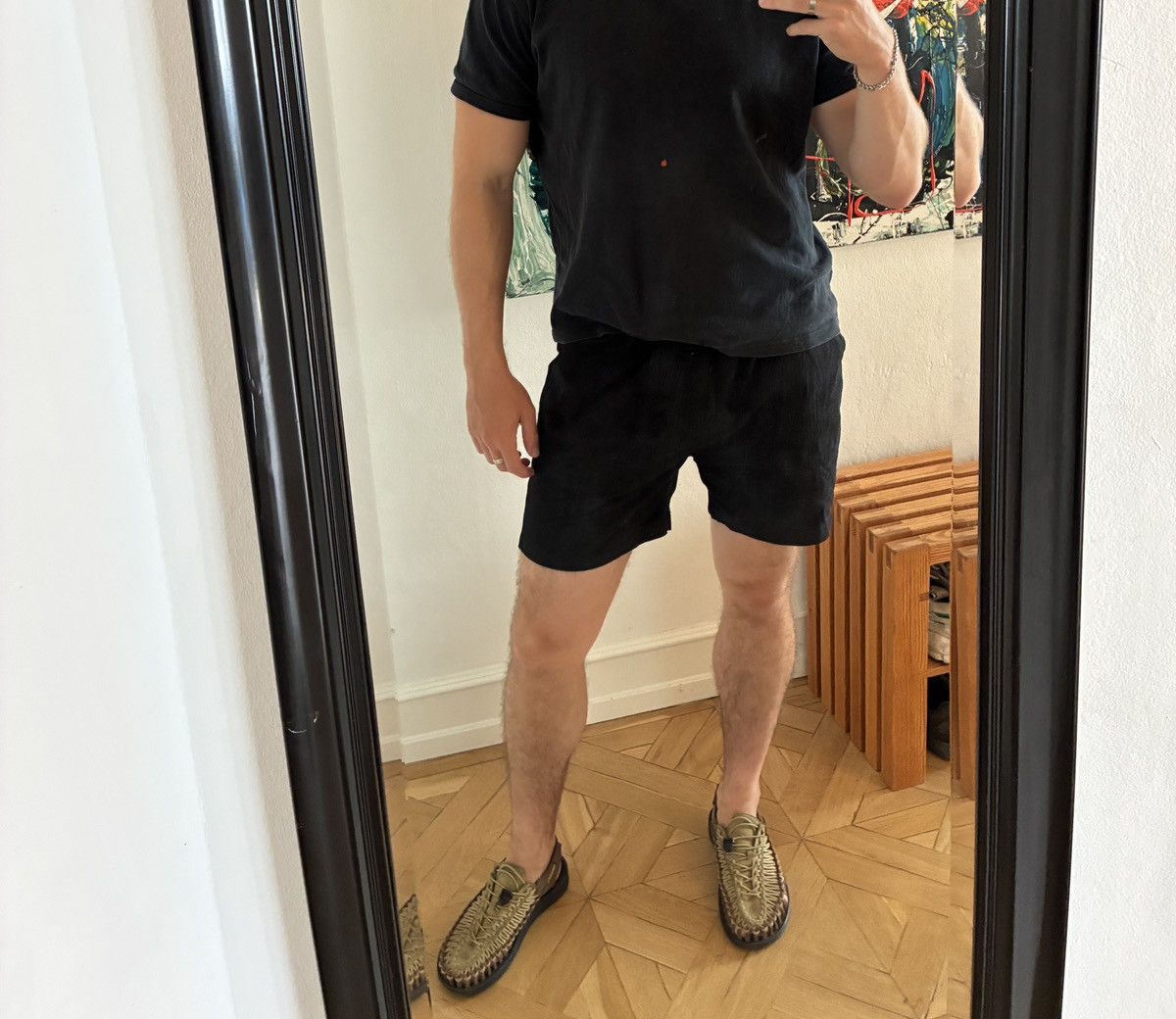 Colorful Standard Colorful Standard Organic Cotton Shorts – XL – Black Size US 32 / EU 48 - 1 Thumbnail