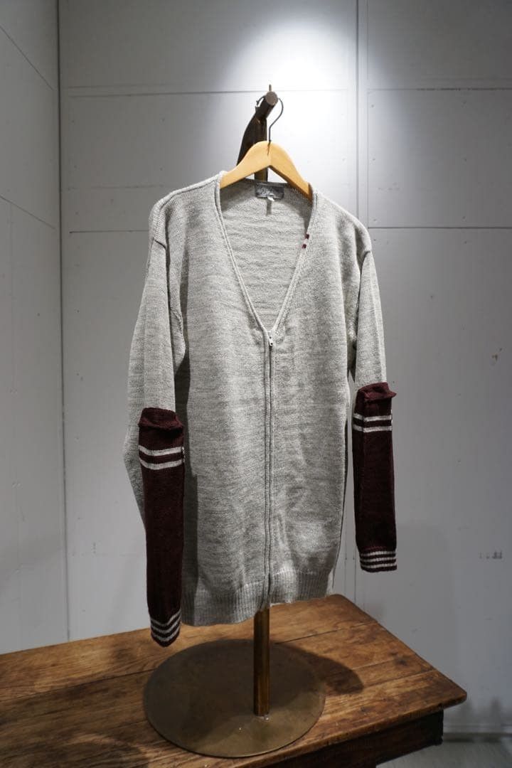 Yohji Yamamoto Pour Homme 06aw archive zip cardigan Size US L / EU 52-54 / 3 - 1 Thumbnail