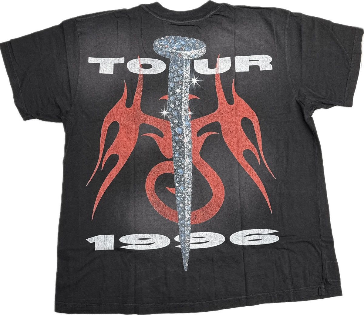HELLSTAR Hellstar Nailed Tour T-shirt Size US XL / EU 56 / 4 - 3 Thumbnail