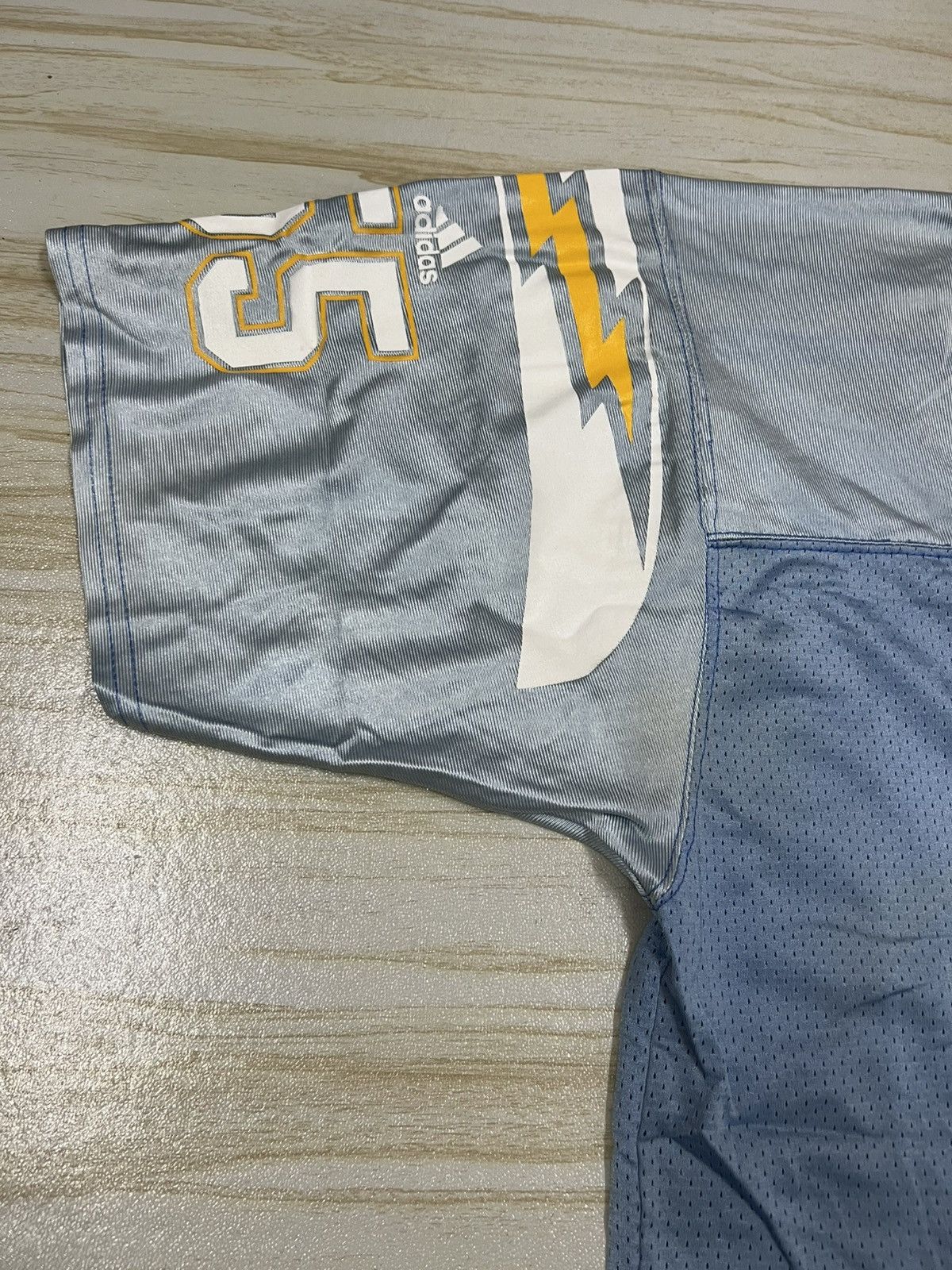 Vintage Adidas 00s Chargers San Diego Seau Vintage Jersey Size US XXL / EU 58 / 5 - 4 Thumbnail