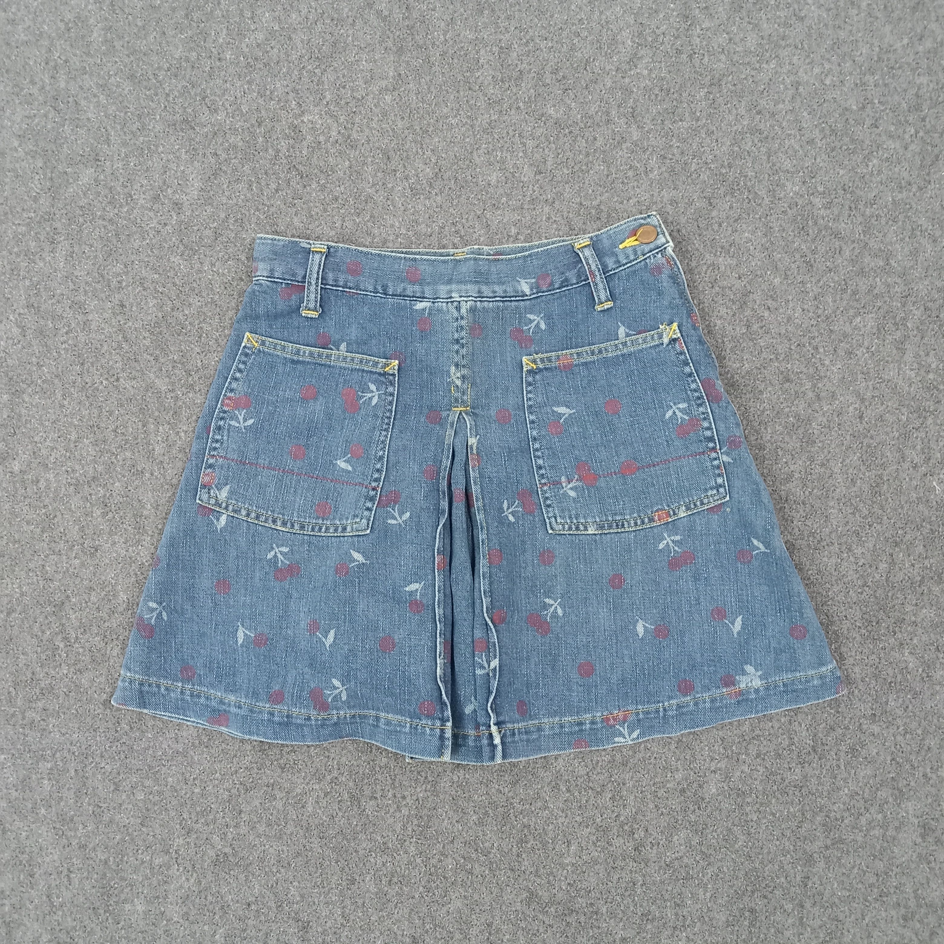 Hysteric Glamour Hysteric Glamour Japanese Brand Mini Denim Skirt C265N12 Size 24" / US 00 / IT 34 - 3 Thumbnail