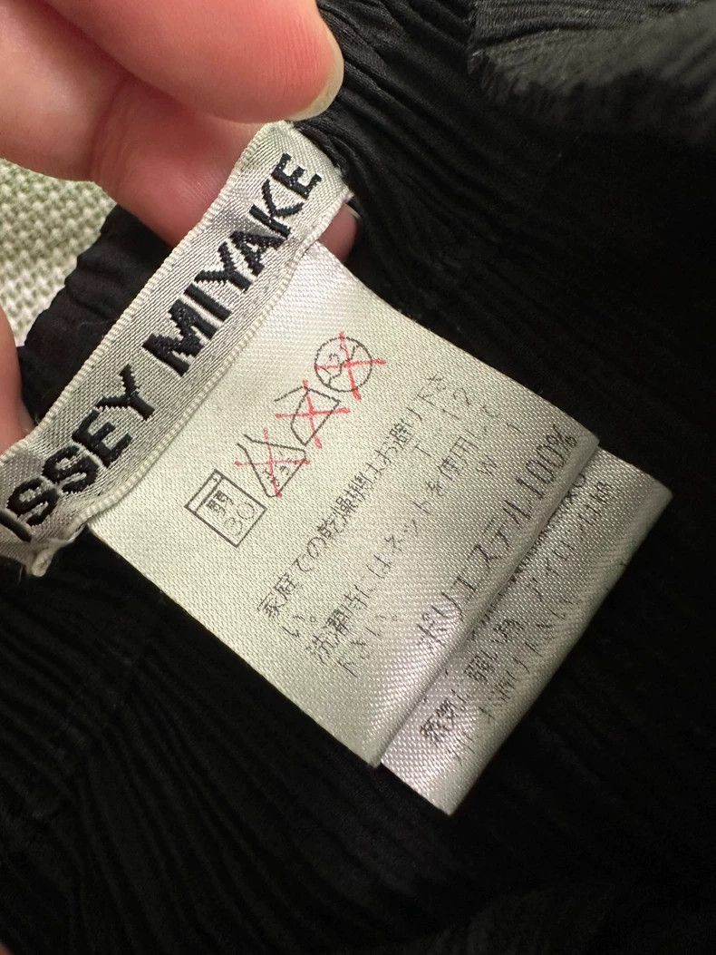 Issey Miyake Issey Miyake size:XS Black toothpick pleated trousers as t Size 22" - 4 Thumbnail