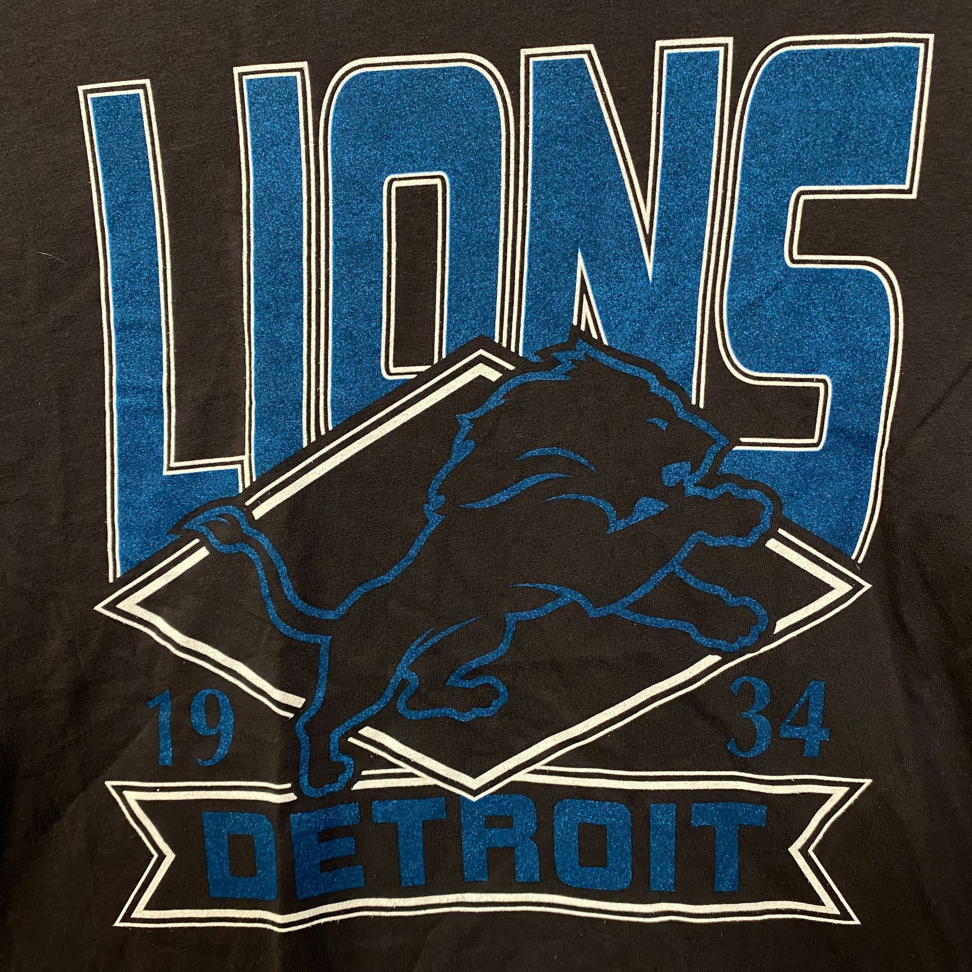 Junk Food Junk Food Clothing Detroit Lions Chrome Flea Market Tee 2XL Size US XXL / EU 58 / 5 - 2 Thumbnail