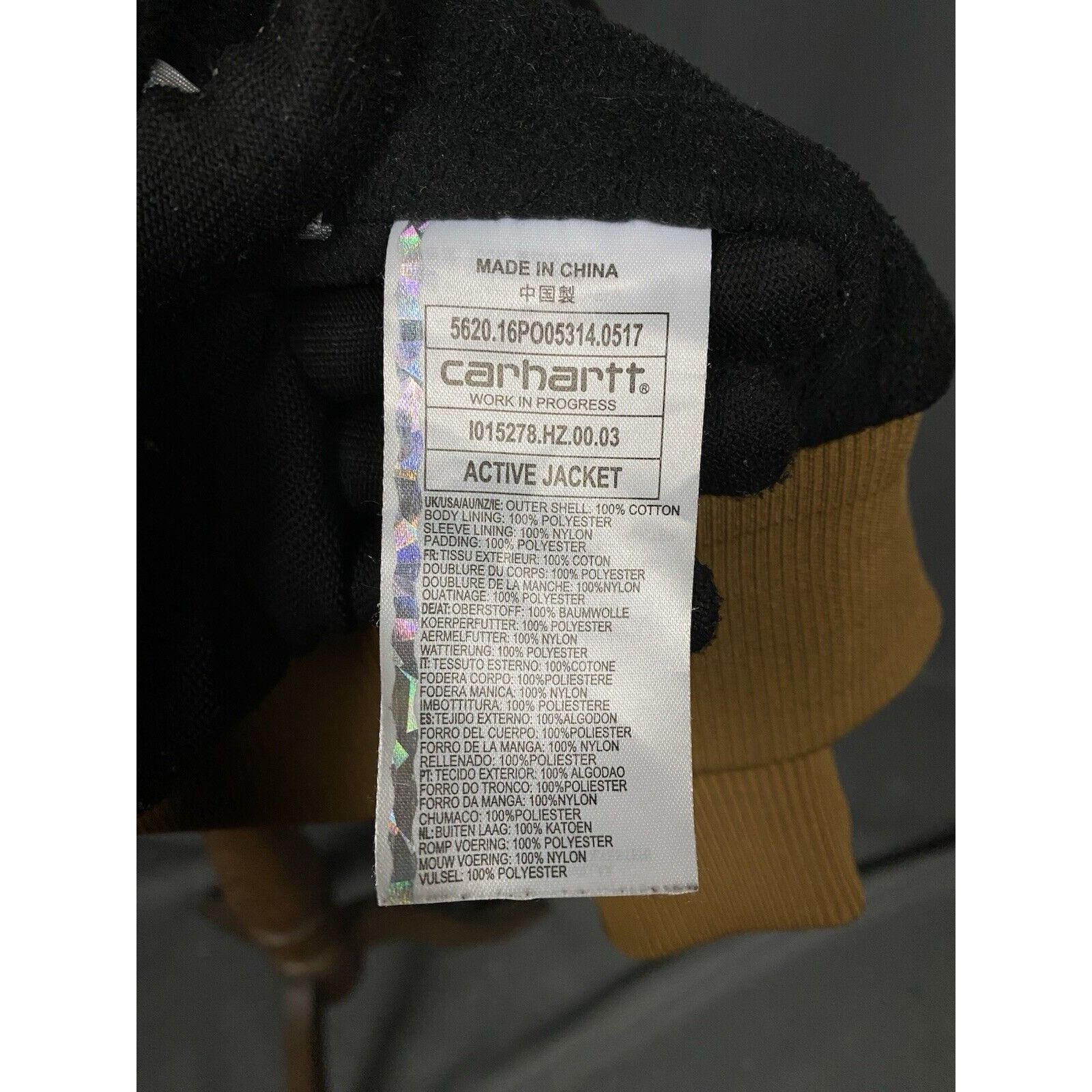 Carhartt MINT! Carhartt Active Men's Brown Beige Insulated Hooded Jac Size US M / EU 48-50 / 2 - 10 Thumbnail