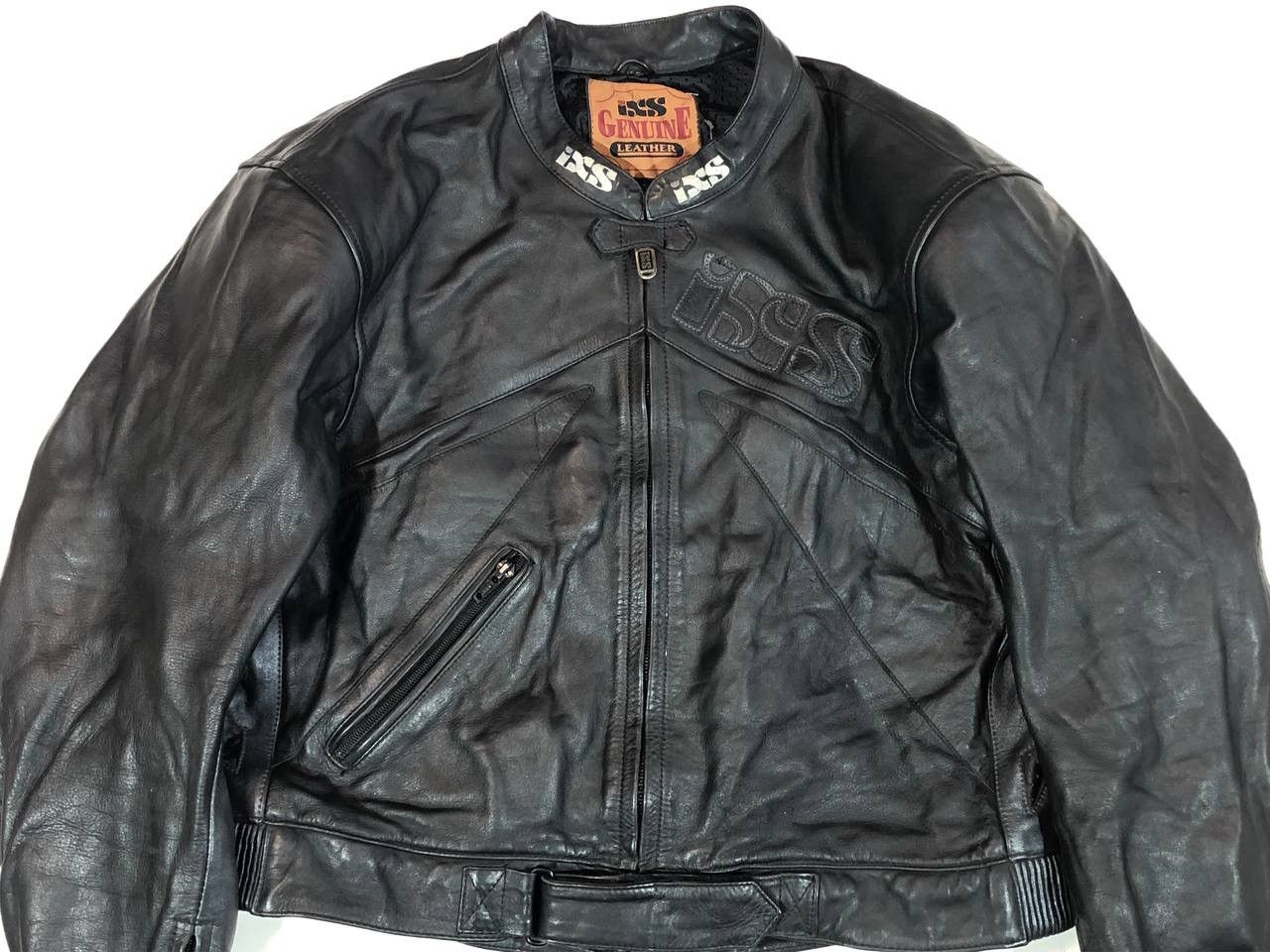 Other IXS Moto Leather Jacket Black Racing Vintage Size US M / EU 48-50 / 2 - 7 Thumbnail