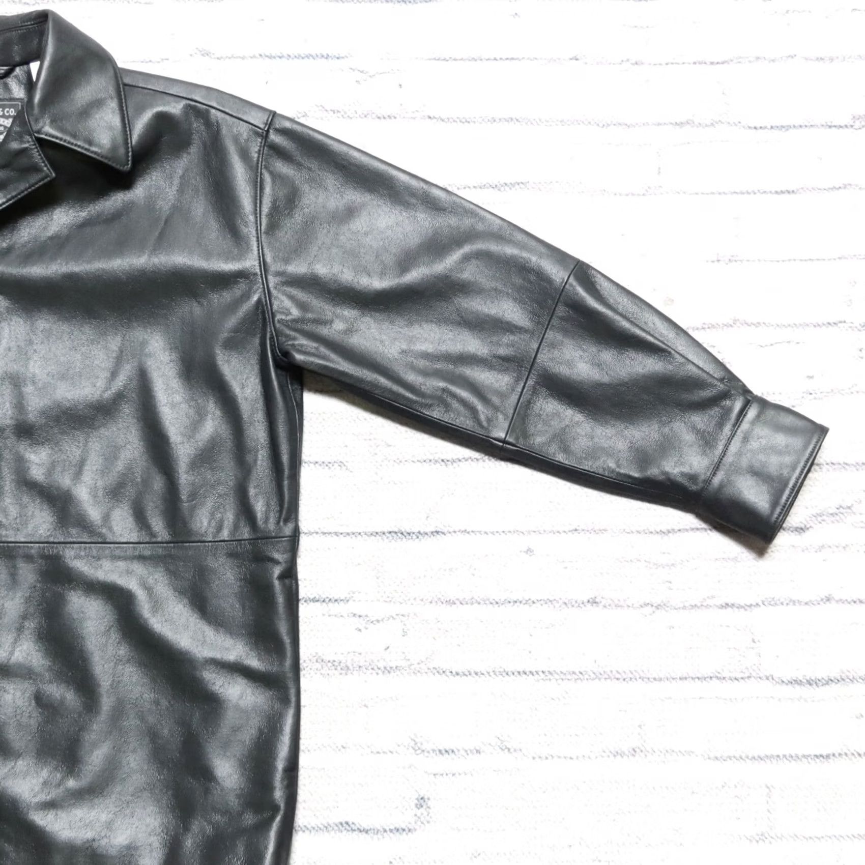 Levi's Levi's Leather Trench Coat Jacket Mens Size S Black Sample Size US S / EU 44-46 / 1 - 5 Thumbnail
