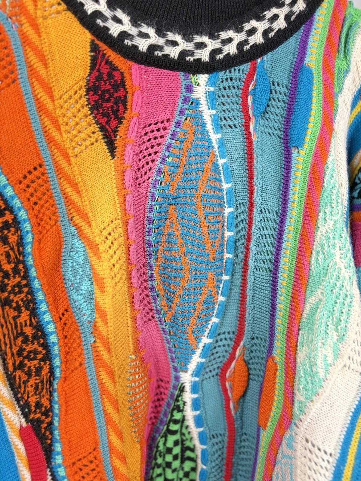 Coogi Vintage Coogi Australia 3D Multicolour 100% Wool Sweater Size US L / EU 52-54 / 3 - 3 Thumbnail