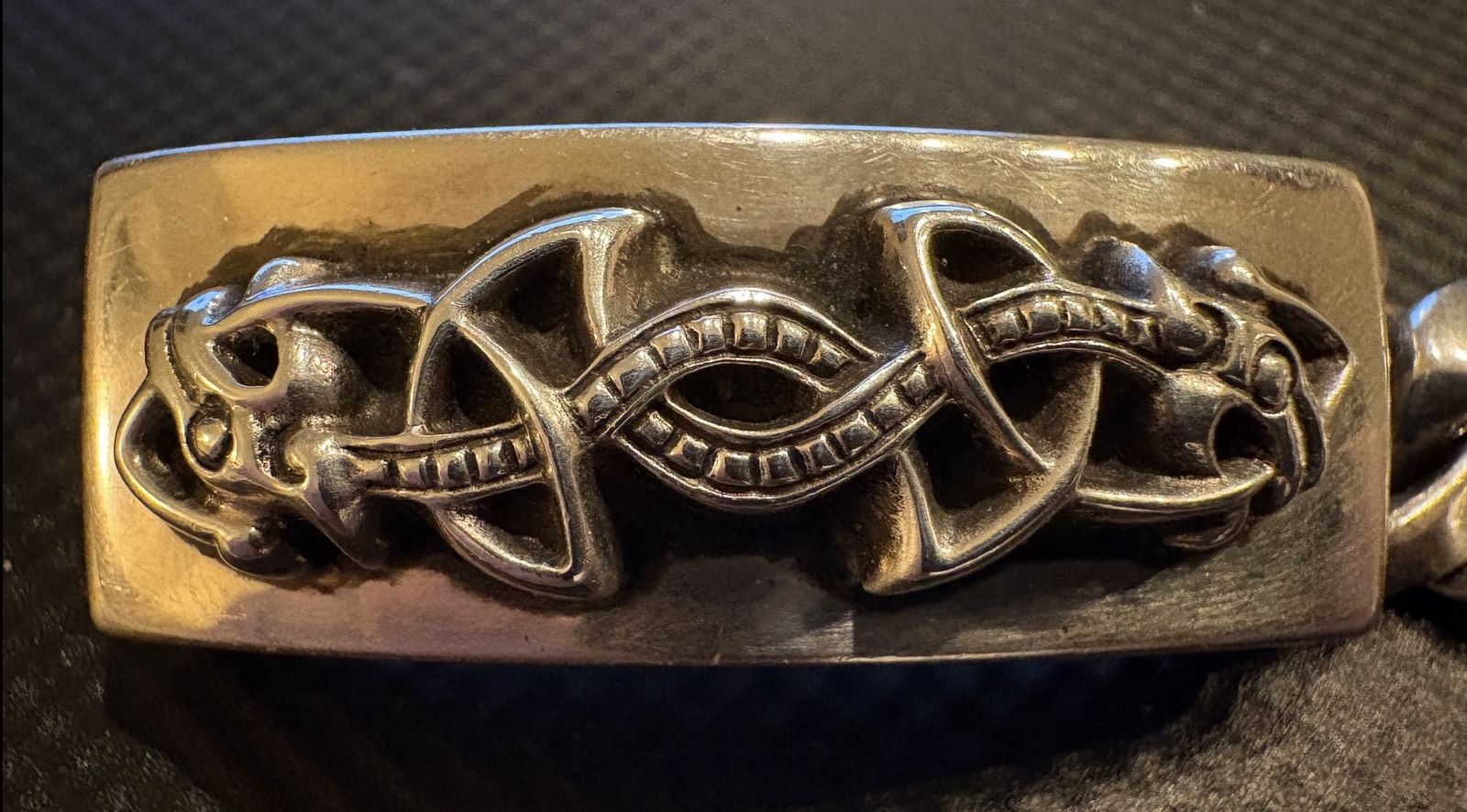 Chrome Hearts Original Chrome Hearts Bracelet 925 Sterling Silver Bracelet Size ONE SIZE - 1 Thumbnail