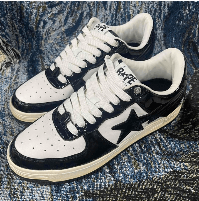 Bape Casual low cut sports shoes Size US 12 / EU 45 - 1 Thumbnail