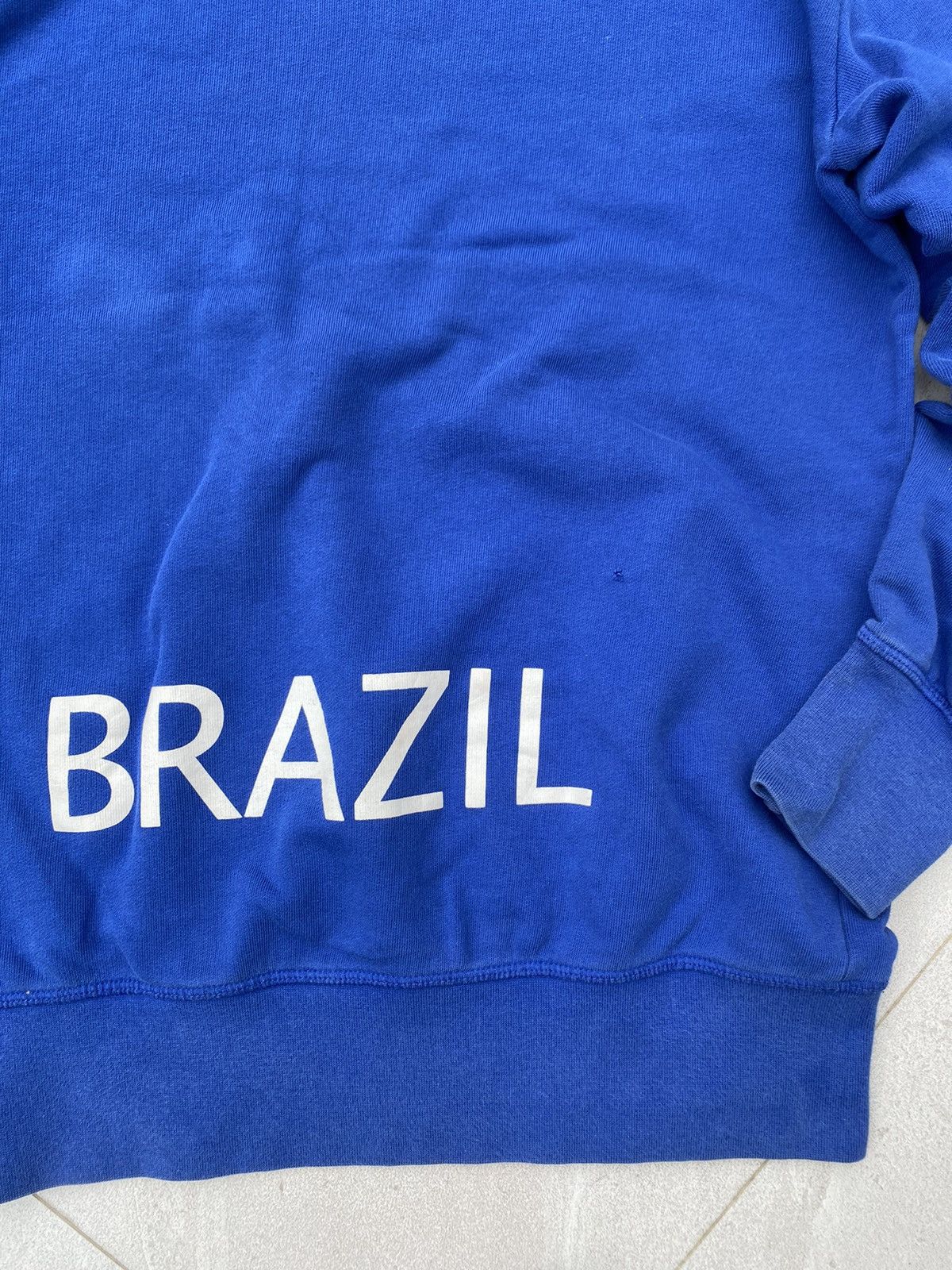 Adidas × Vintage 90S ADIDAS BRAZIL RARE MULTI LOGO RETRO THREE STRIPES Y2K Size US M / EU 48-50 / 2 - 7 Thumbnail