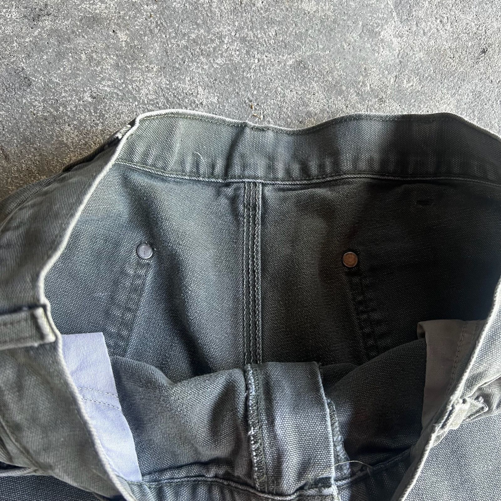 Carhartt × Vintage Carhartt green double knee work wear carpenter pants Size US 34 / EU 50 - 7 Thumbnail
