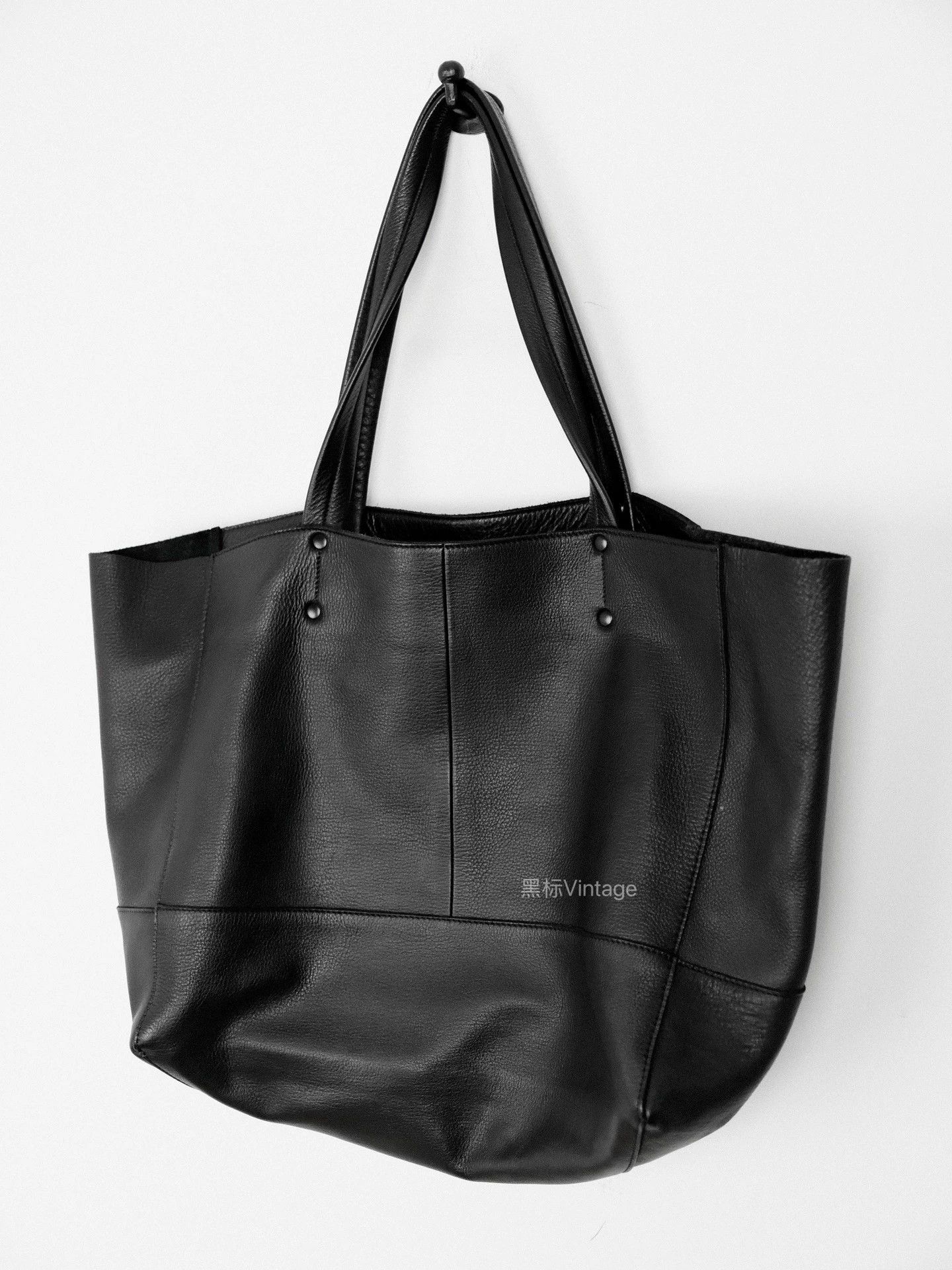 Yohji Yamamoto Yohji Yamamoto 22SS Vintage Minimal Large Cowhide Tote Size ONE SIZE - 5 Thumbnail
