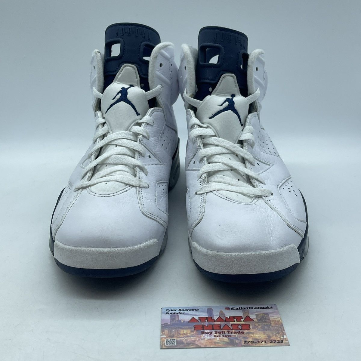 Jordan Brand Air Jordan 6 midnight navy Size US 12 / EU 45 - 2 Thumbnail