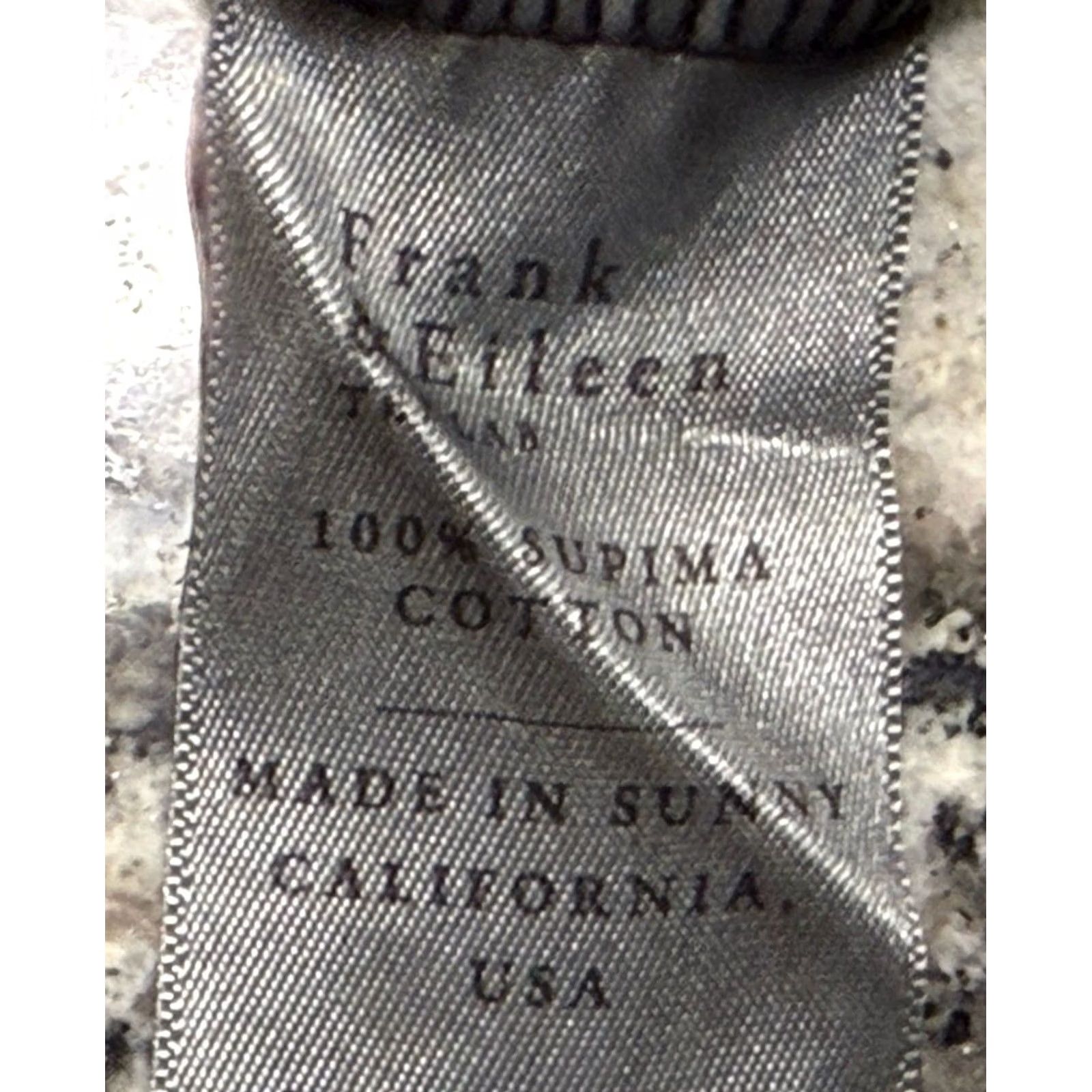 Frank & Eileen Frank & Eileen Tee Lab Top Classic Long Sleeve Shirt S Black Supima Cotton Women's Casual Pullover Modern Lux Preppy 100% Cotton Size S / US 4 / IT 40 - 5 Thumbnail