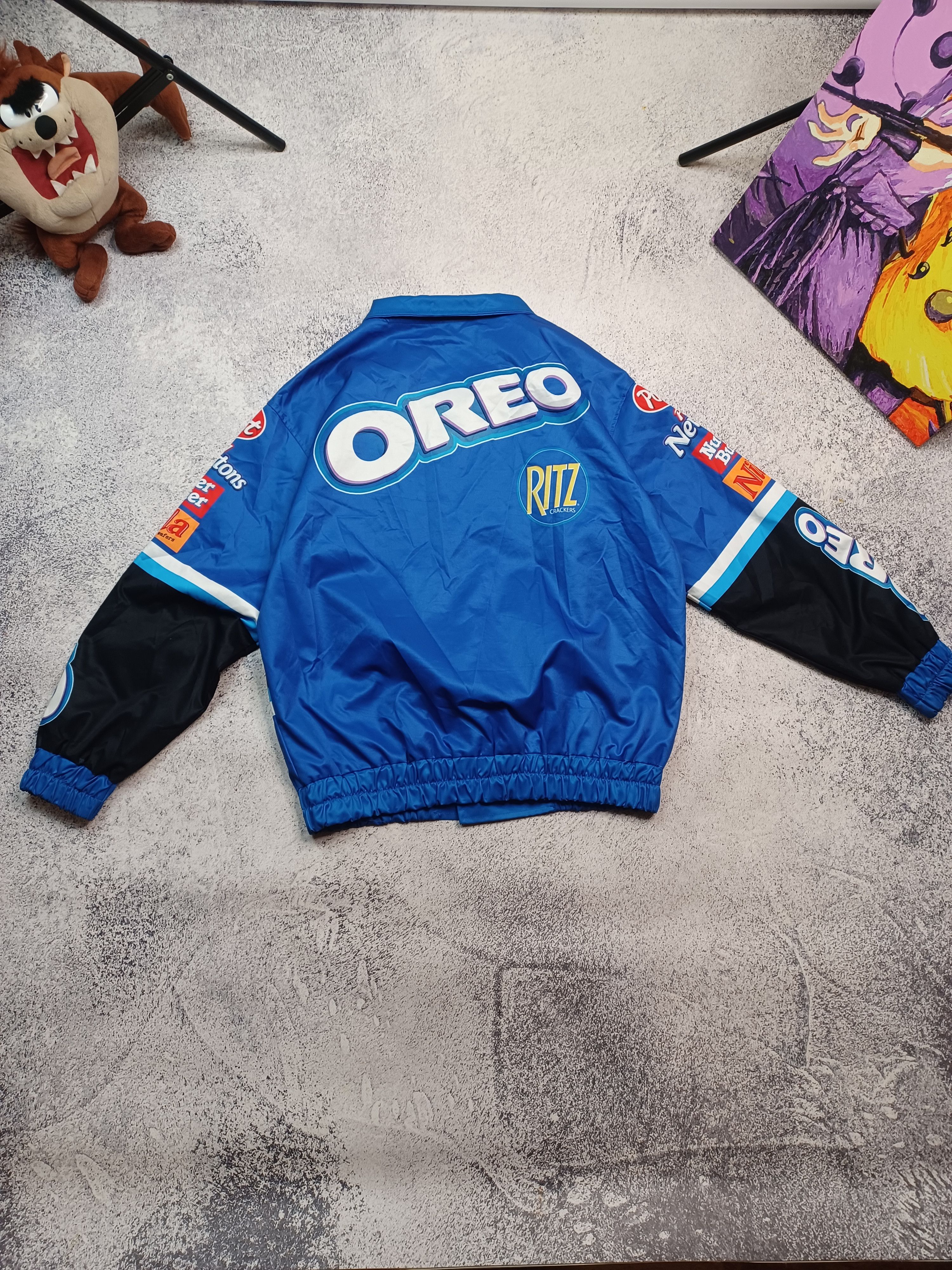 Other Vintage NASCAR Style Racing Jacket - OREO Size US S / EU 44-46 / 1 - 2 Thumbnail