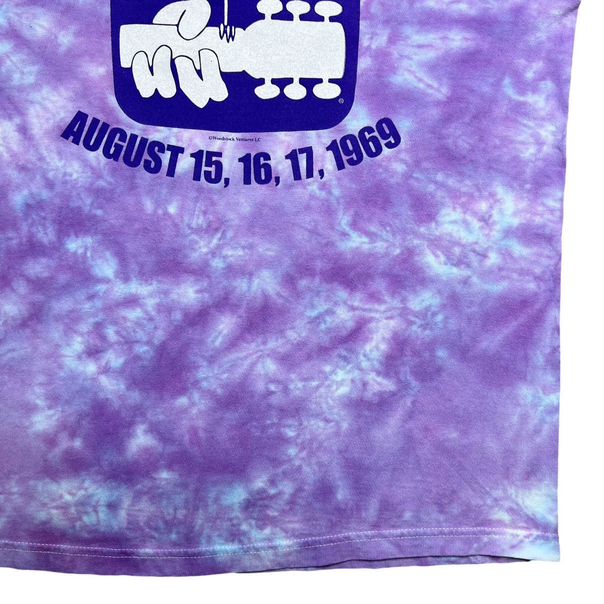 Band Tees × Vintage Vintage 1990s Woodstock Festival 1969 Promo Band T-Shirt Size US M / EU 48-50 / 2 - 7 Thumbnail