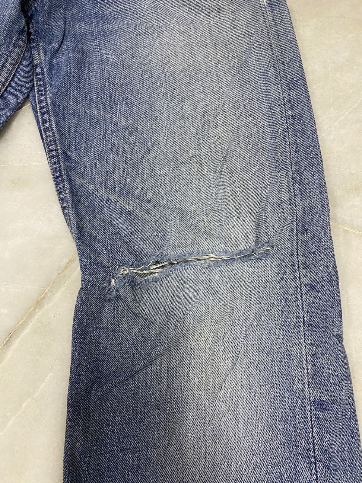 Polo Ralph Lauren Size 30x29 Vintage Polo Ralph Lauren Distressed Jeans Faded Size US 29 - 4 Thumbnail