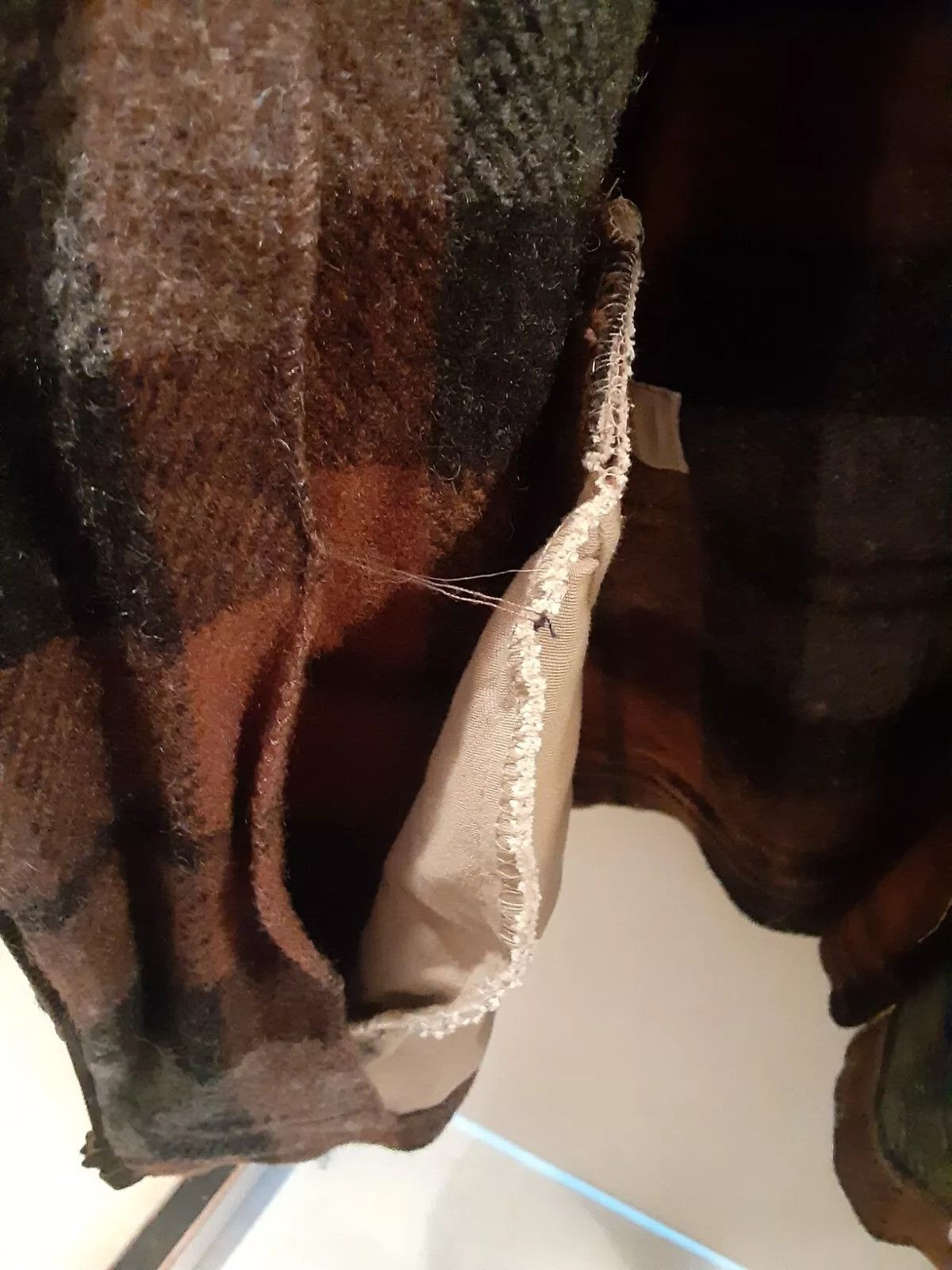 J.Crew Vintage J. CREW Jacket 2XL Plaid Oarsman Wool Flannel Coat Size US XXL / EU 58 / 5 - 5 Thumbnail