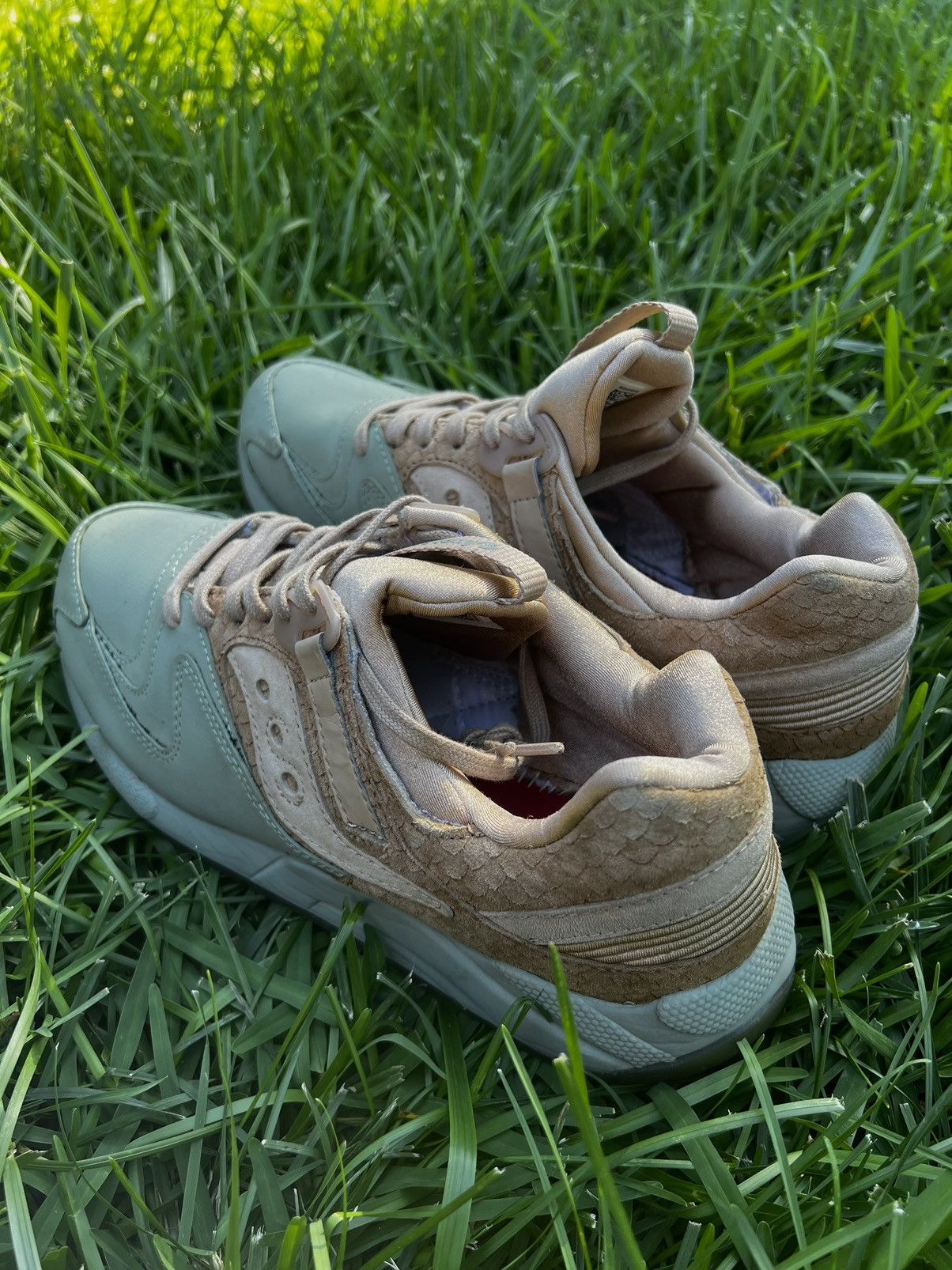 Saucony CLEAN Saucony size 8.5 Mens Grid 9000 HT Sherbert Mens Shoes Size US 8.5 / EU 41-42 - 4 Thumbnail