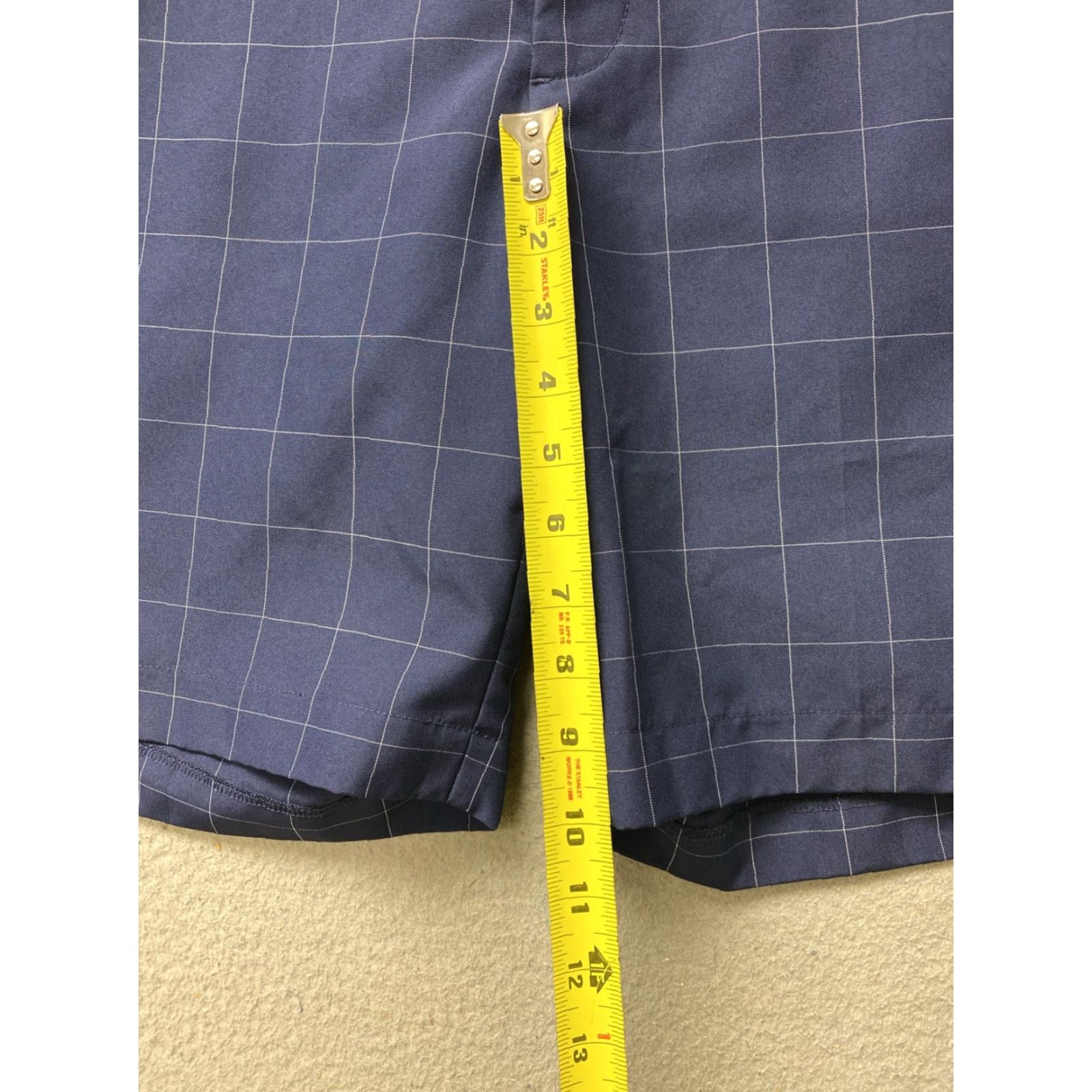 Brooks Brothers VINTAGE Brooks Brothers Men's Shorts Size 33 Navy Check Chino Preppy Summer Casual Size US 33 - 5 Thumbnail