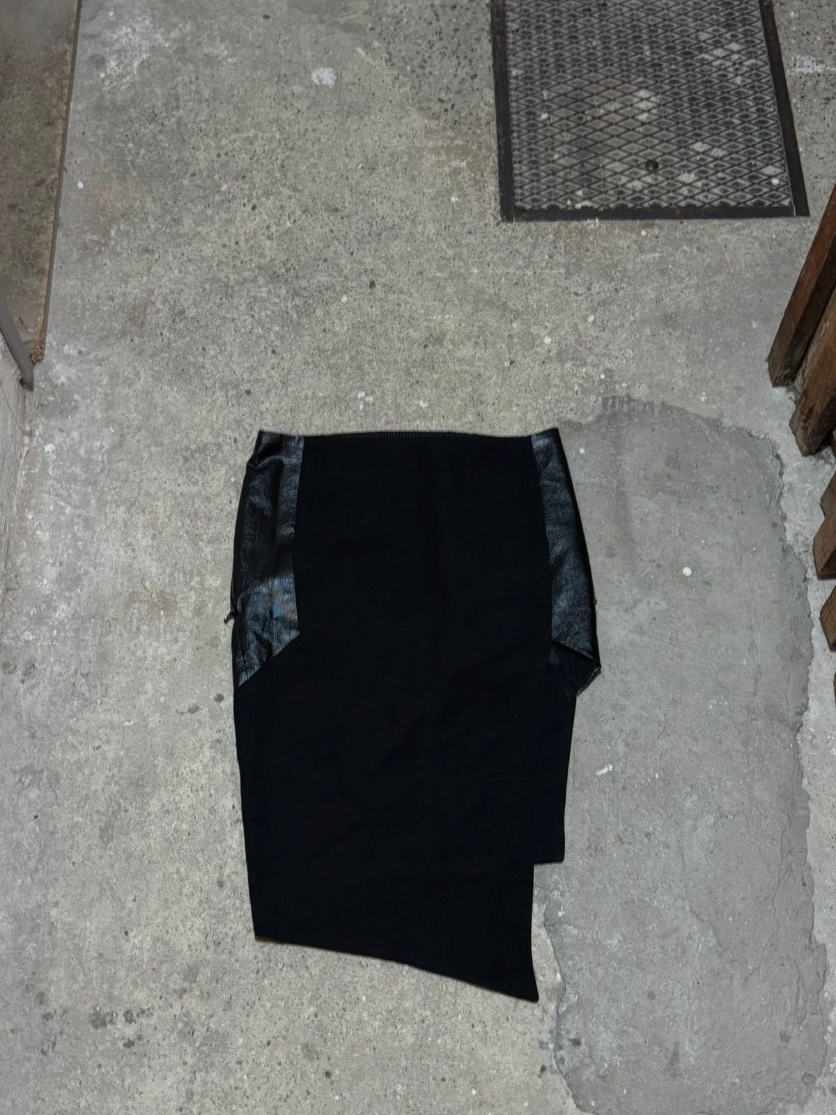 Other Alessandra marchi leather wool skirt Size 28" / US 6 / IT 42 - 1 Thumbnail