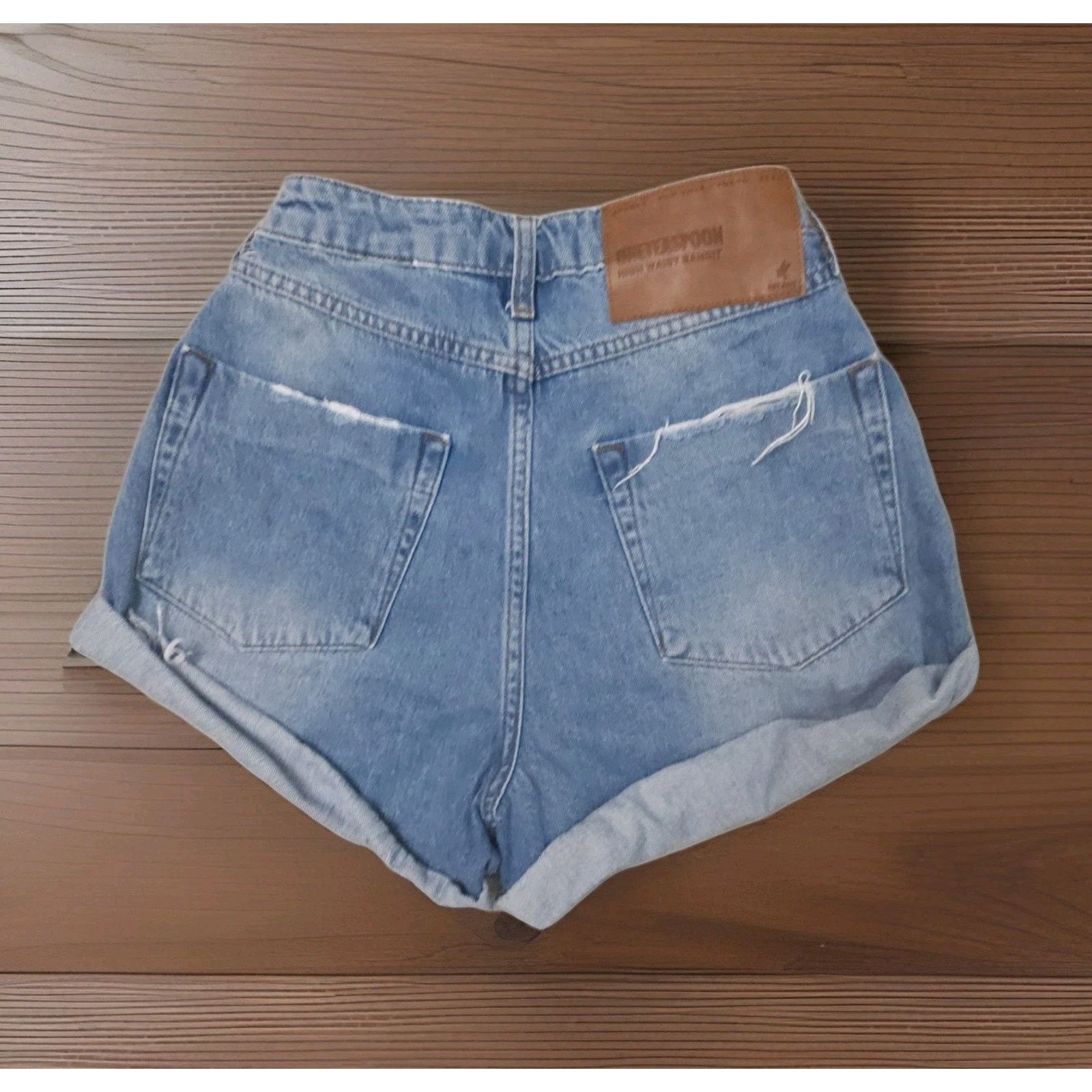 One Teaspoon One Teaspoon High Waist Bandits Short Size 24 Size 24" / US 00 / IT 34 - 2 Thumbnail
