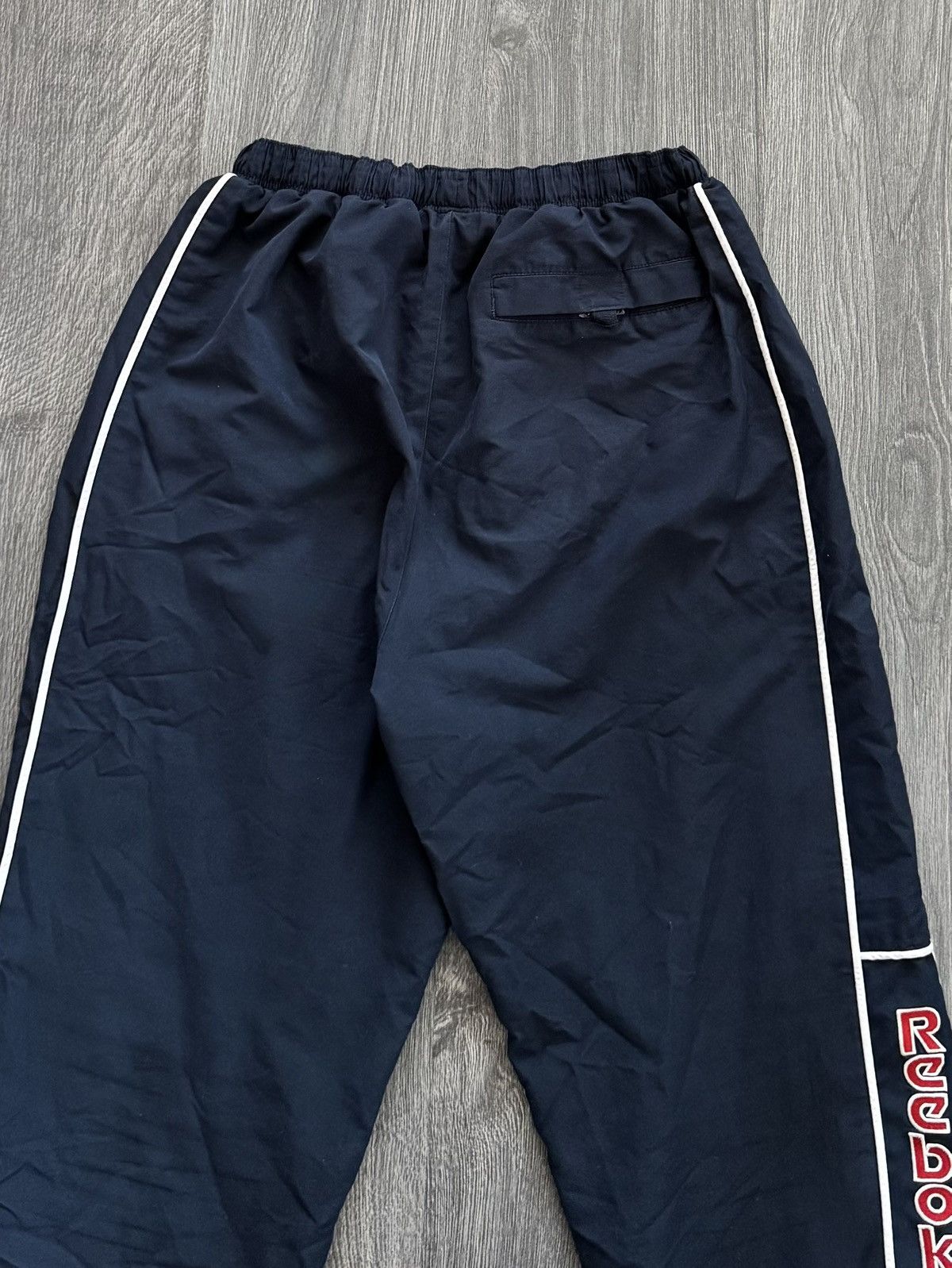 Reebok 90s Vintage Reebok NavyTrack Pants Size US 32 / EU 48 - 7 Thumbnail