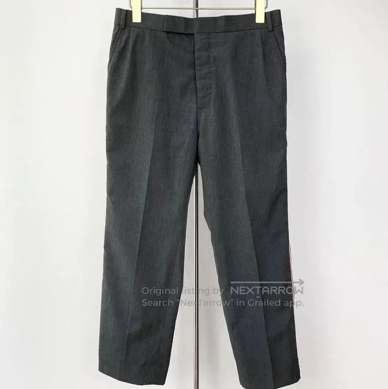 Thom Browne Gray Casual Trousers for Men .