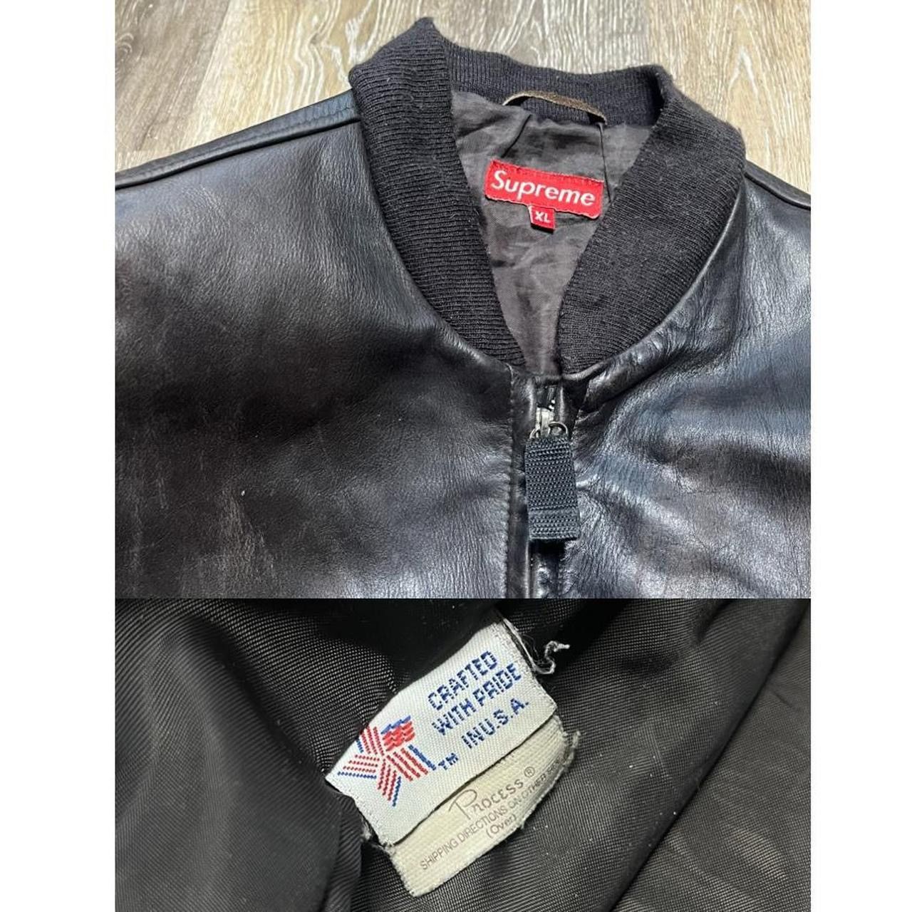 Supreme RARE 90s supreme schott leather bomber Size US XL / EU 56 / 4 - 3 Thumbnail