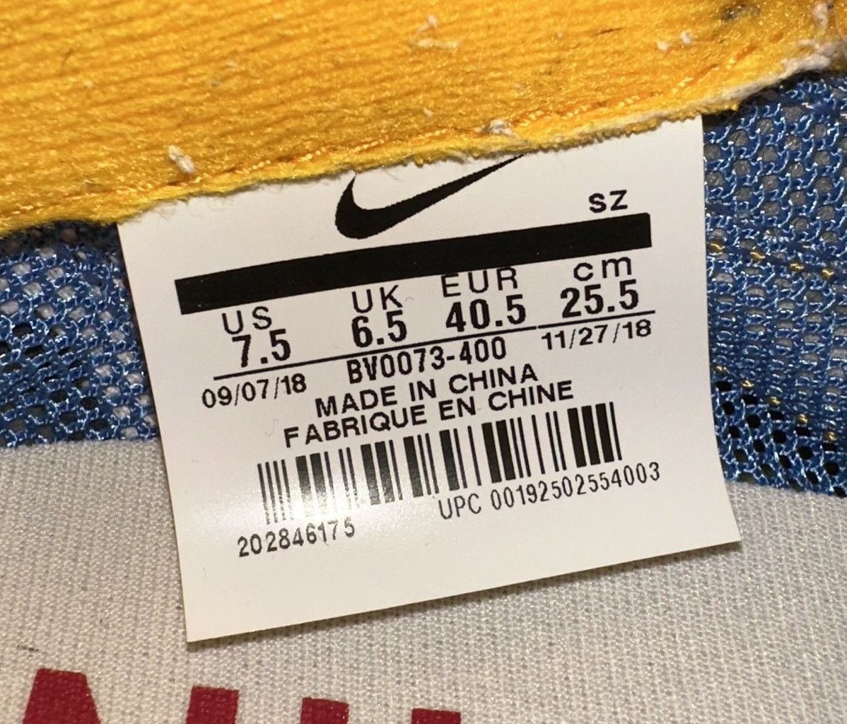 Nike × Sacai Nike LD Waffle Sacai Varsity Blue Size US 7.5 / EU 40-41 - 10 Thumbnail
