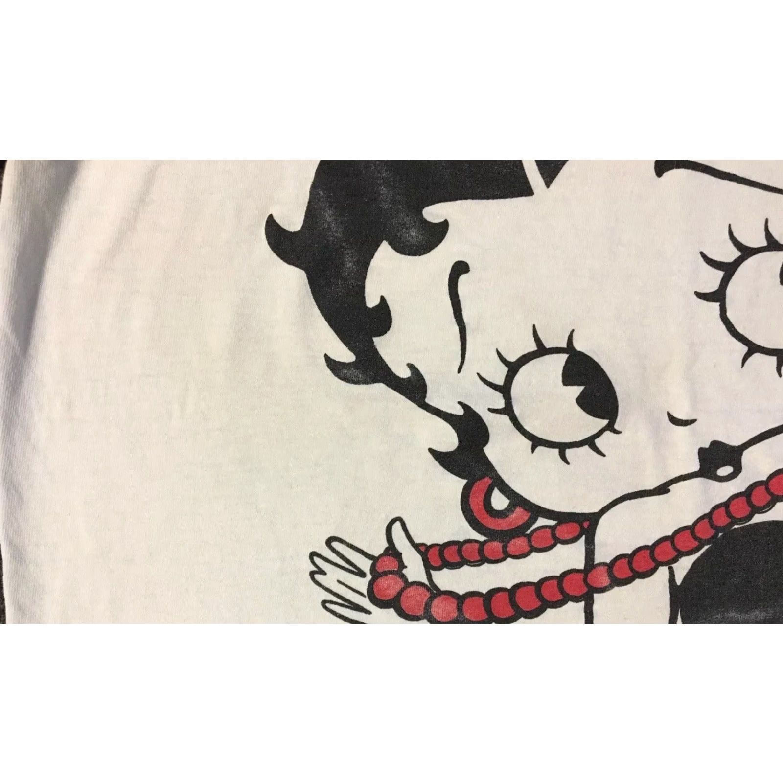 Vintage Vtg 90s Betty Boop Faded Las Vegas Shirt L Single Stitch Cartoon Funny TV Grunge Size US L / EU 52-54 / 3 - 6 Thumbnail