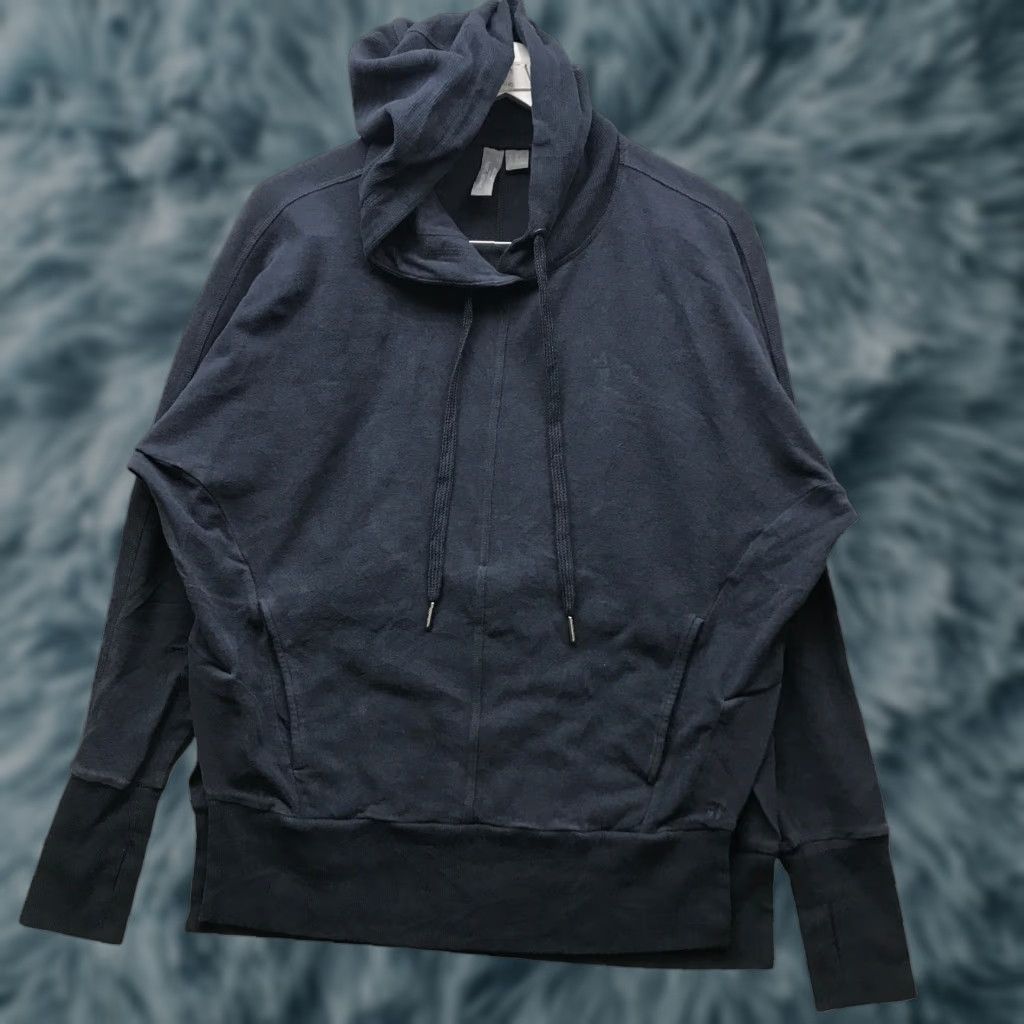 Sweaty Betty Sweaty Betty Sweatshirt Hoodie Womens XS 0-2 Oversized Drawstring Black Size XS / US 0-2 / IT 36-38 - 1 Thumbnail