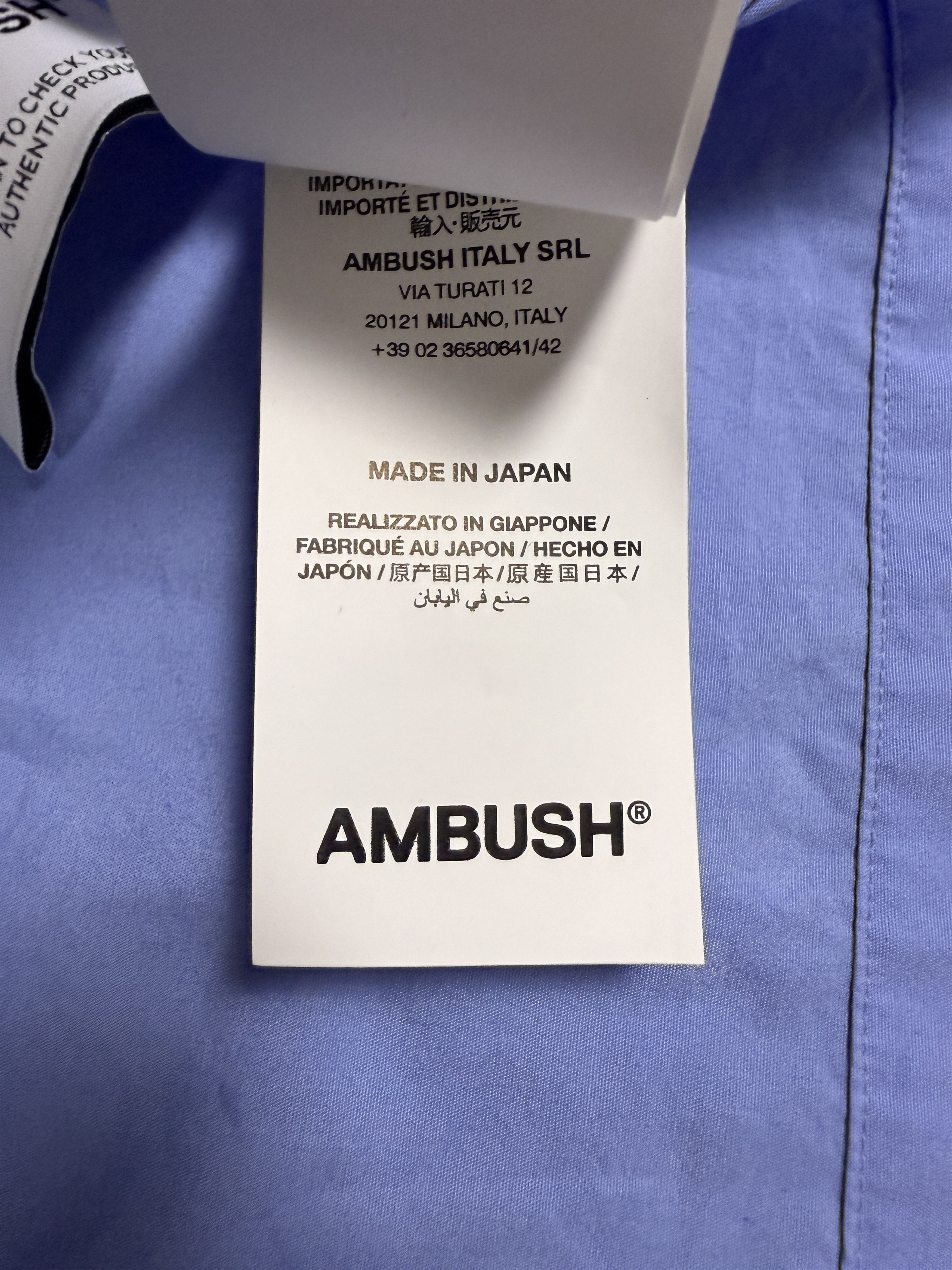 Ambush Design $475 Ambush Cropped Over Shirt Size XS / US 0-2 / IT 36-38 - 13 Thumbnail
