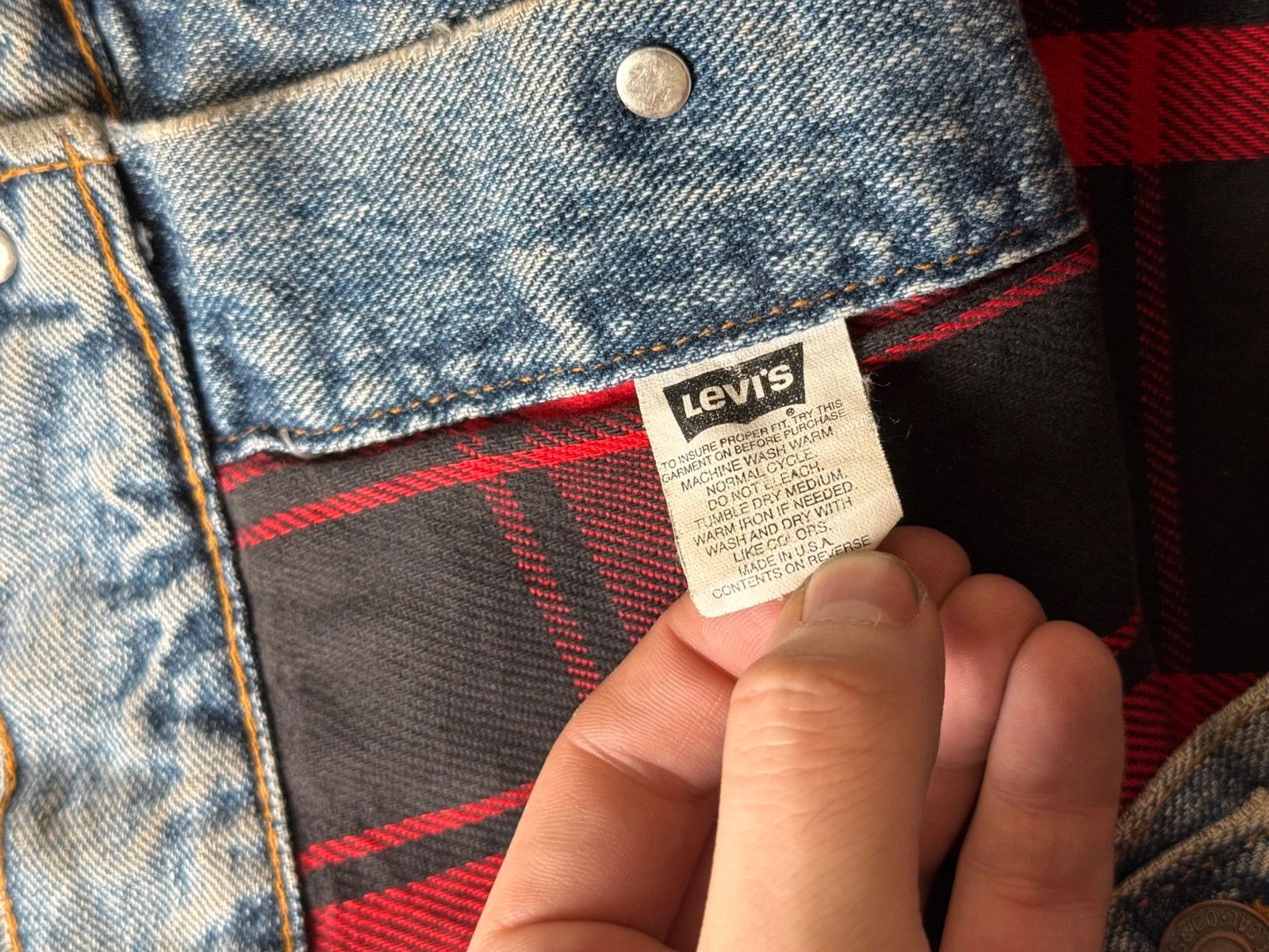 Levi's Veste Jean Levi's Type III trucker 70427 Made In USA 80 XL Size US XL / EU 56 / 4 - 8 Thumbnail
