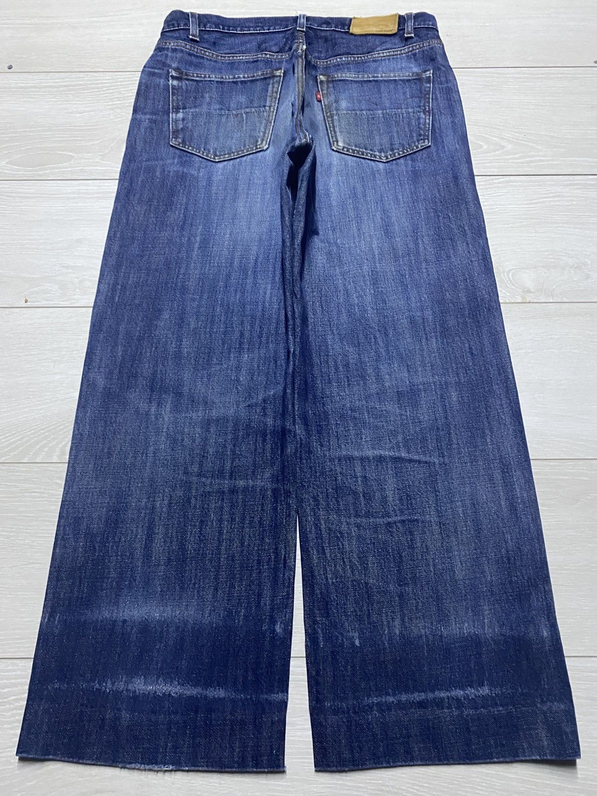 Japanese Brand Vintage Japanese Brand Gold Rush Distresssed Baggy Jeans Size US 32 / EU 48 - 2 Thumbnail