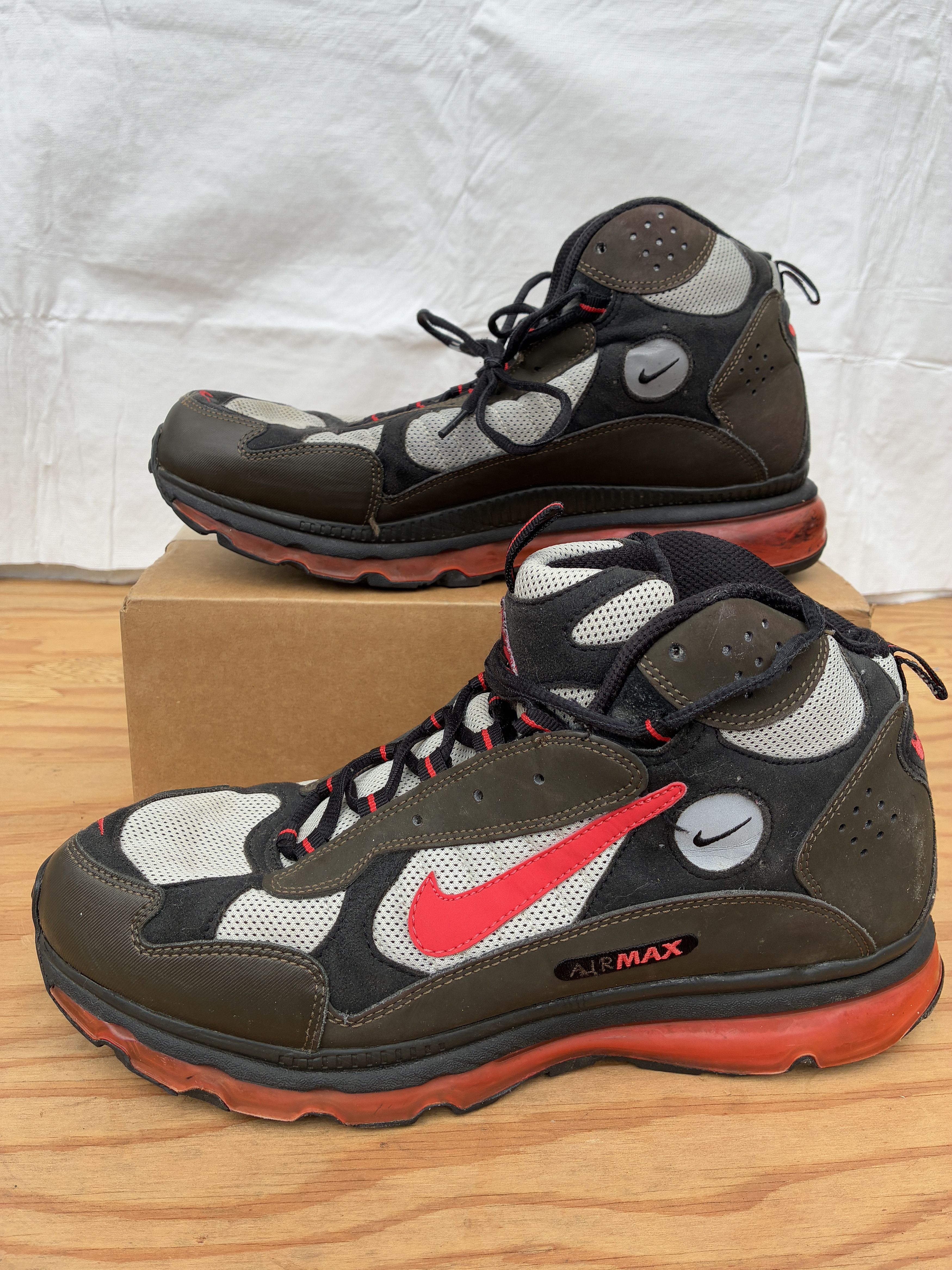 Nike Nike Air Max Terra Sertig Granite/Sunburst-Smoke 537695-060 Size US 12 / EU 45 - 2 Thumbnail