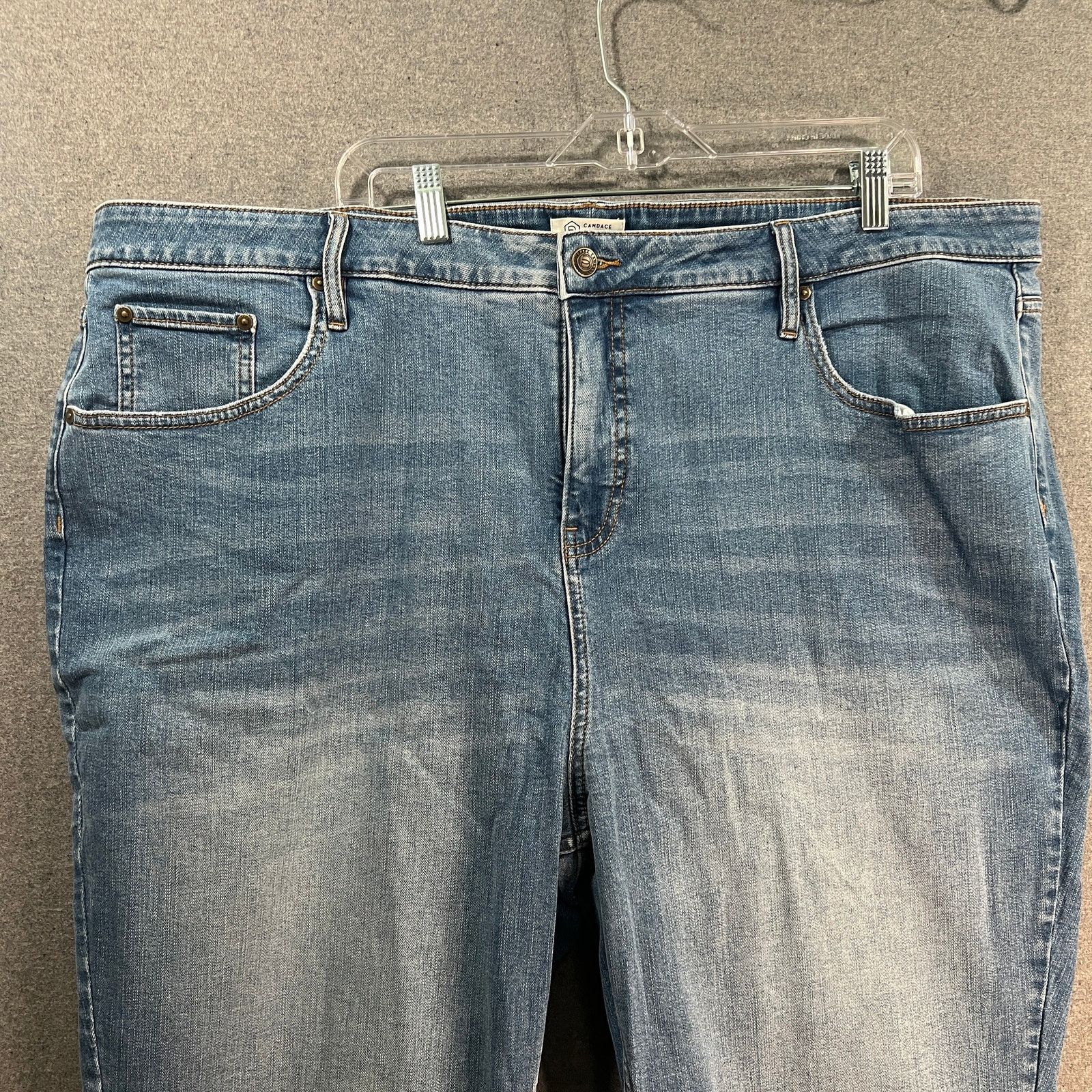 Other Candace Cameron Bure Cropped Straight Leg Jeans BigSur Size 26" / US 2 / IT 38 - 5 Thumbnail