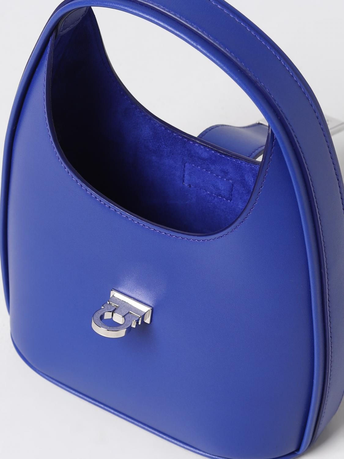 Salvatore Ferragamo o1y0426 Size : OS / Handbag in Blue Size ONE SIZE - 4 Thumbnail