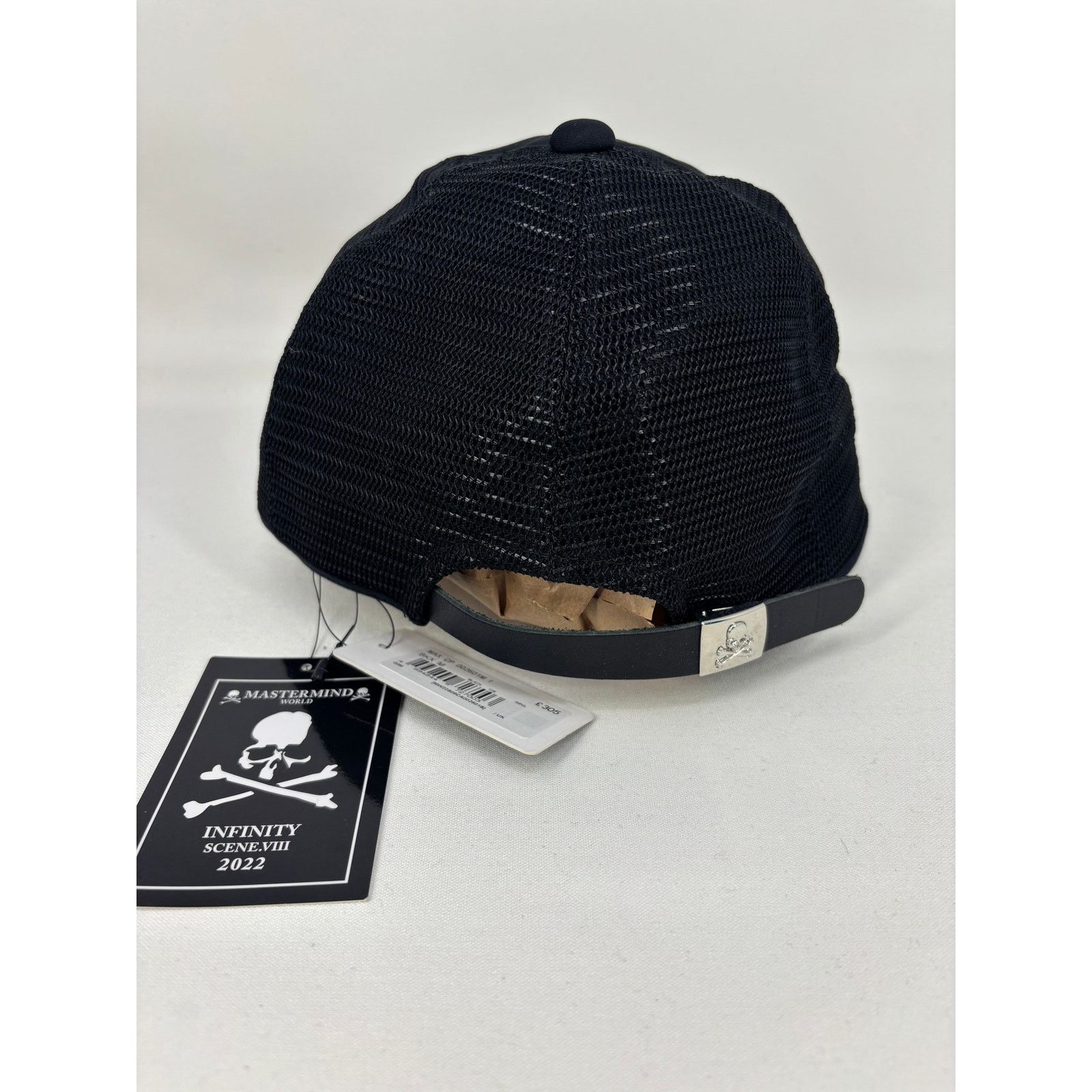 Mastermind Japan Mastermind World 'Love & Peace' Black Trucker Hat Size MD Size ONE SIZE - 3 Thumbnail