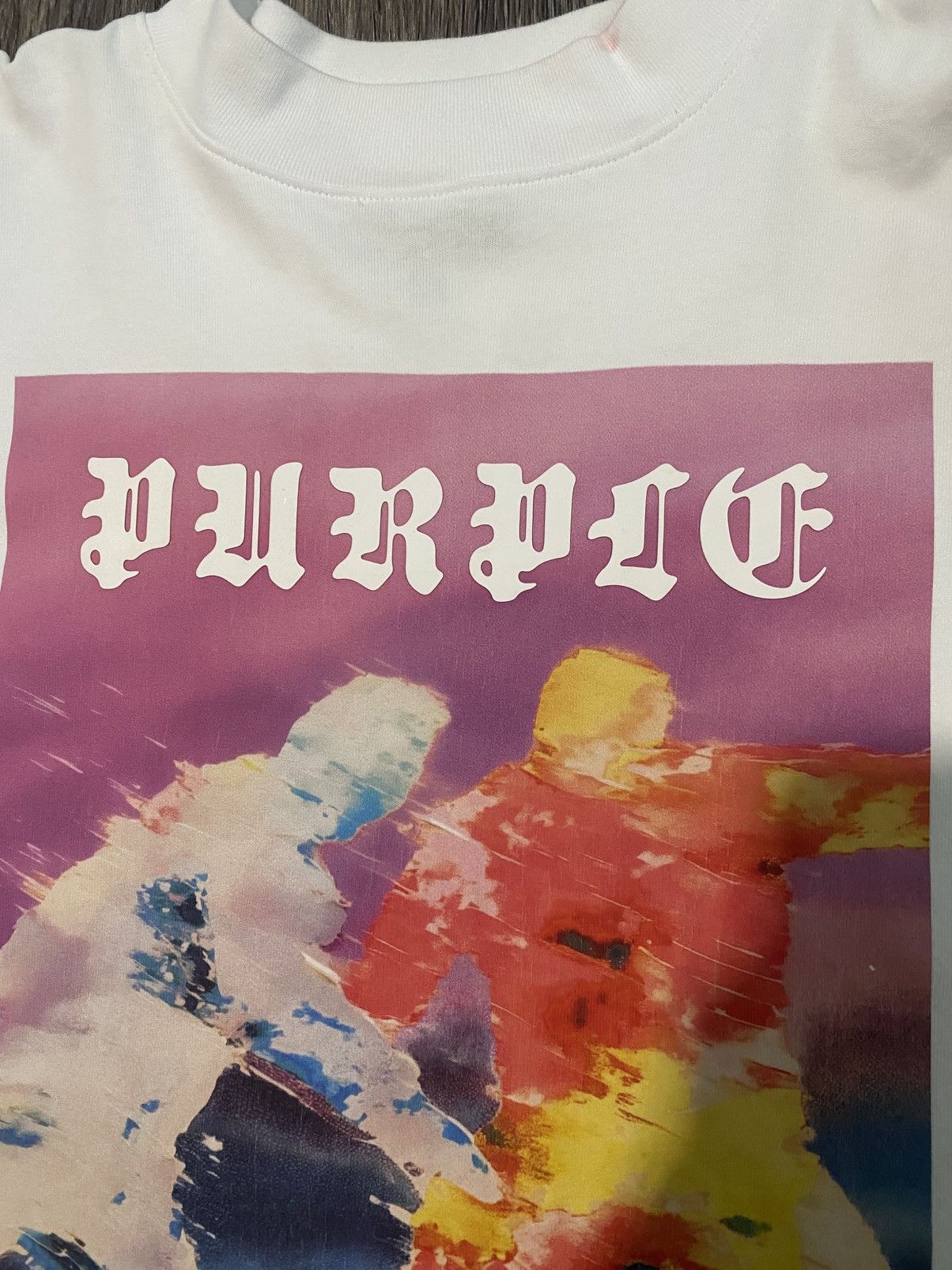 Purple Brand RARE PURPLE Brand drop shoulder T Size US M / EU 48-50 / 2 - 4 Thumbnail