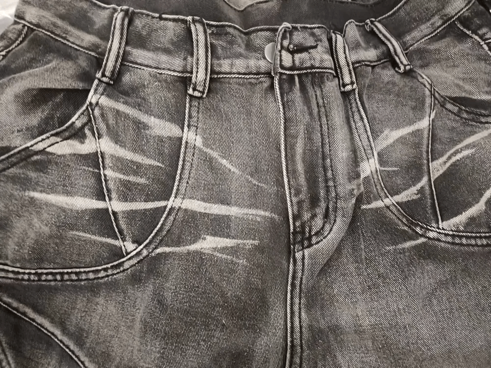 Japanese Brand × Jean × Vintage Jeans West Coast WorkWear Ripped Mopping Pants Size US 32 / EU 48 - 8 Thumbnail