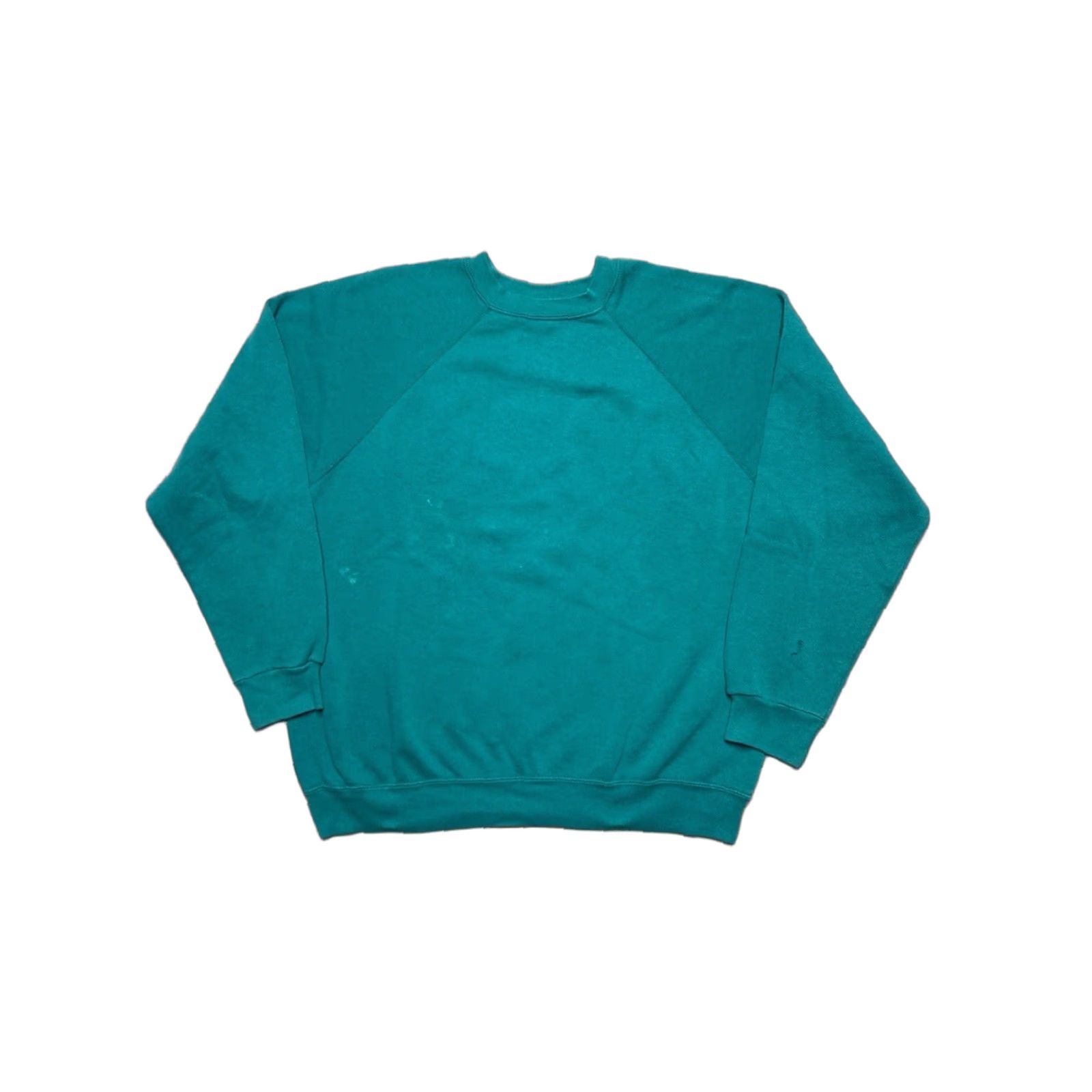 Altea VINTAGE Sweatshirt Crewneck 80s XL Men Blue Teal Distressed Pullover Size US XL / EU 56 / 4 - 1 Thumbnail