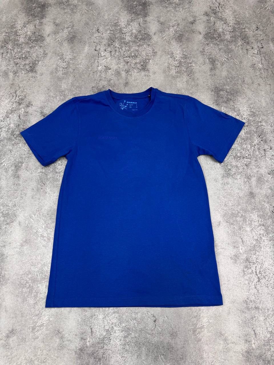 Mammut Mammut Men Cotton T-Shirt Blue Size S Size US S / EU 44-46 / 1 - 2 Thumbnail