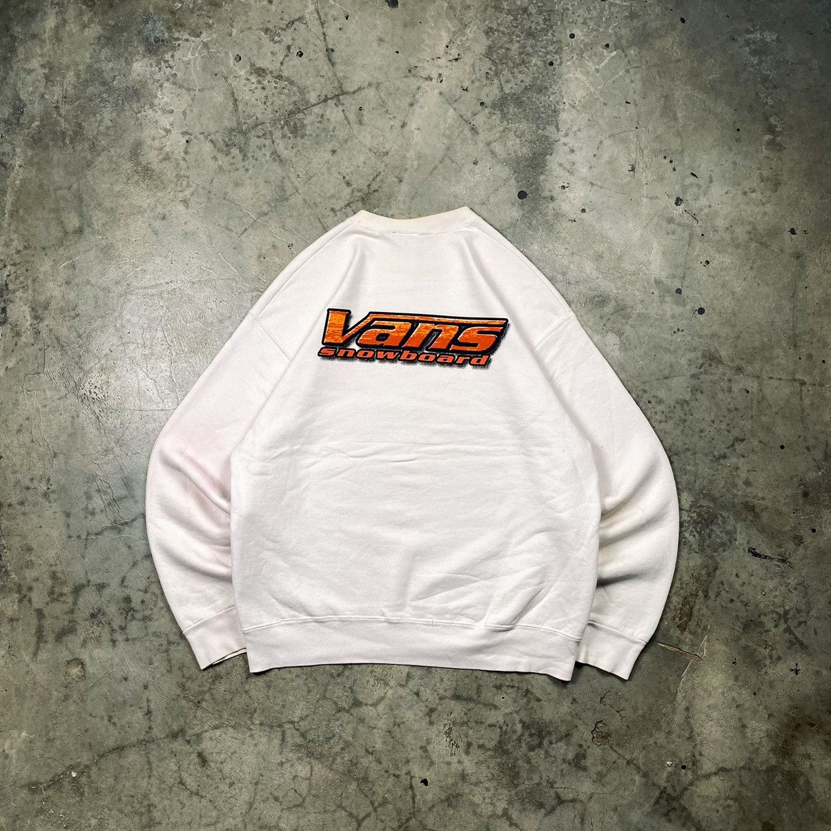 Vans Grail💥Vintage 90s Vans Snowboard Art Boxy Crewneck Size US M / EU 48-50 / 2 - 1 Thumbnail